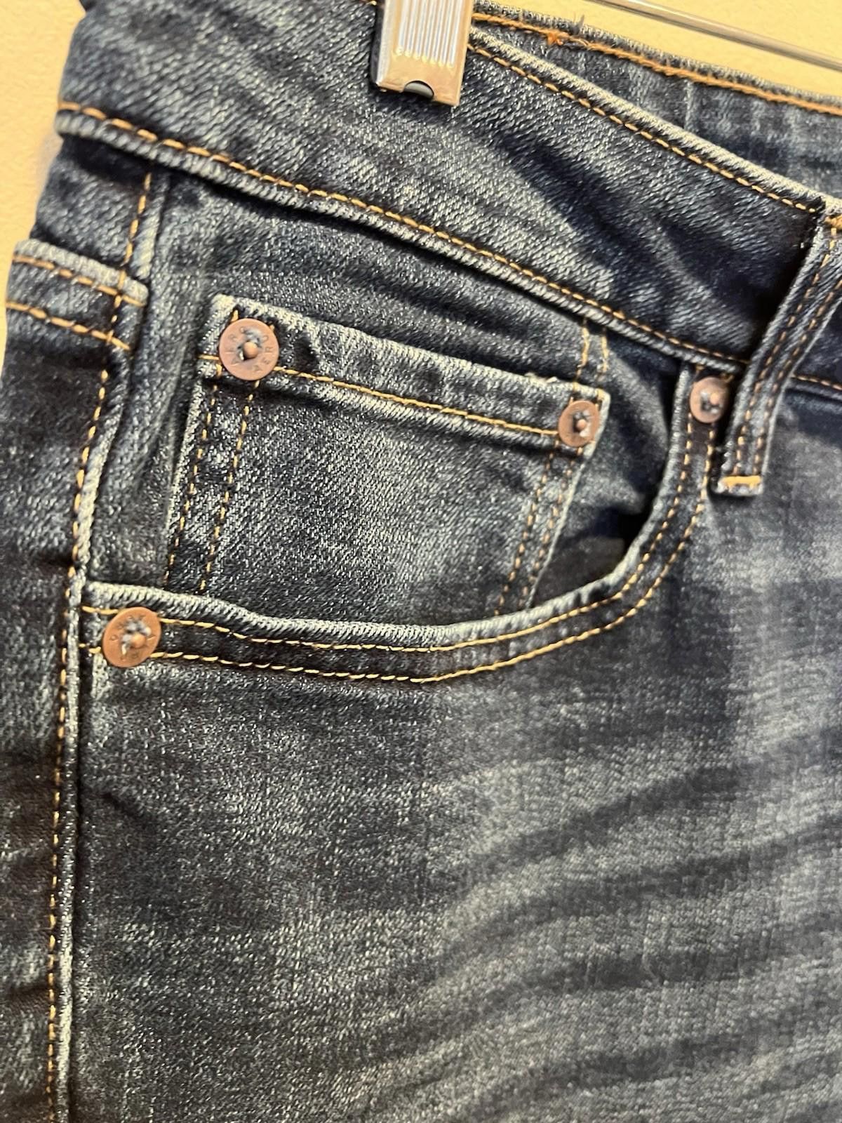 Aeropostale Aeropostale AERO Slim Jeans Mens 32x34 Dark Wash Air Denim Size US 32 / EU 48 - 8 Thumbnail