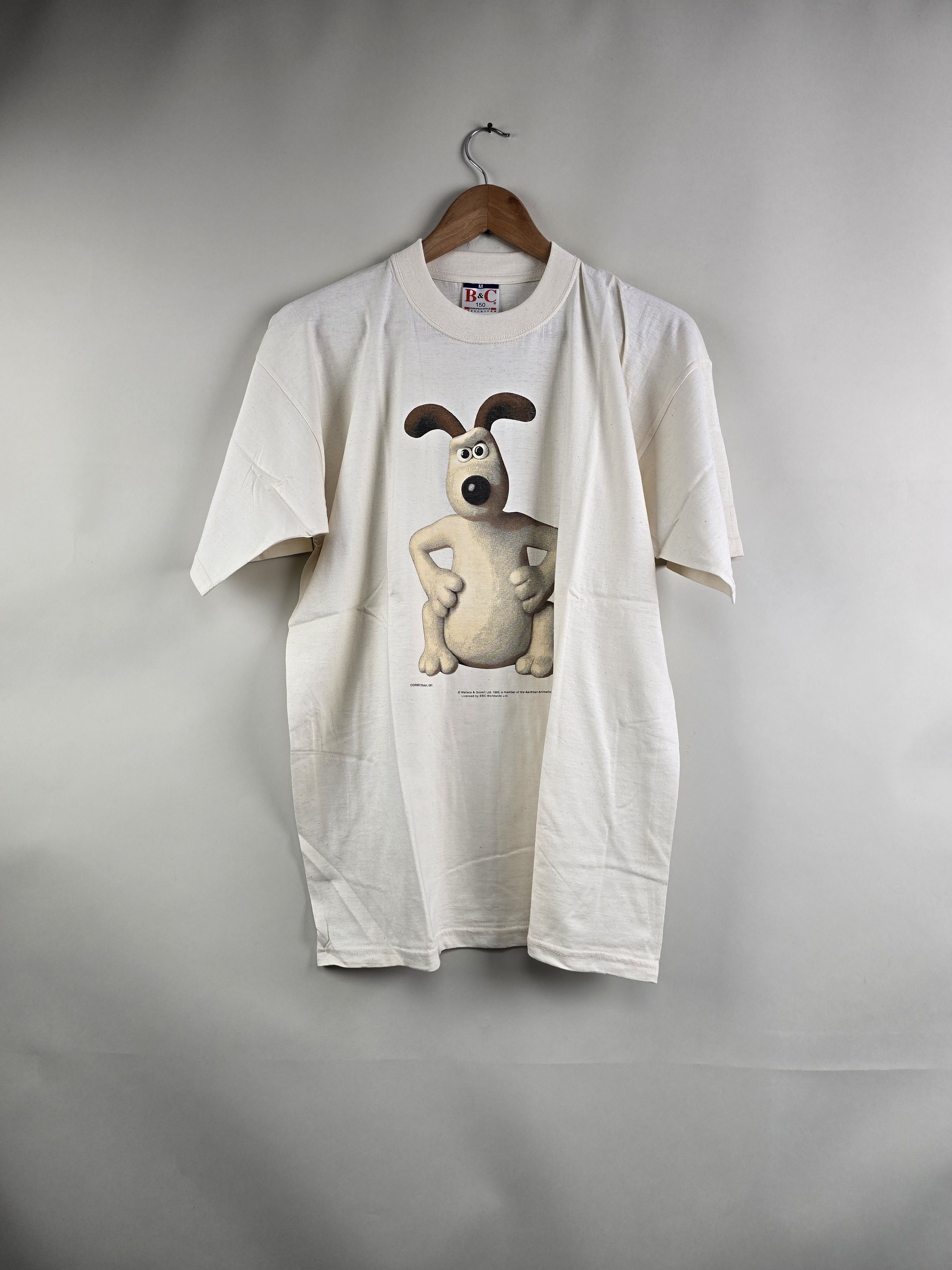 Anime × Vintage 1997 Wallace & Gromit M 22" 27.5" Size US M / EU 48-50 / 2 - 6 Thumbnail