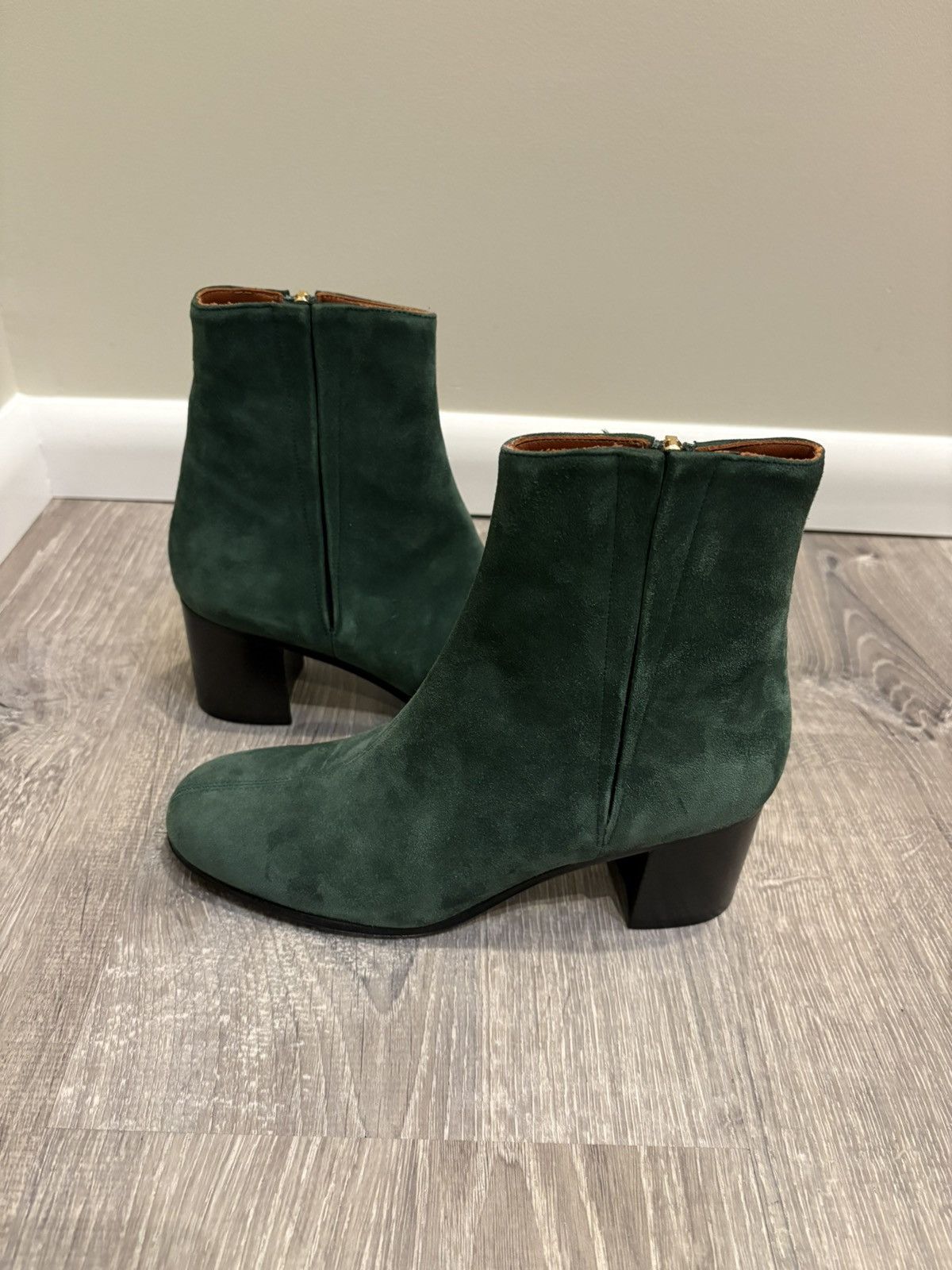 Other Michel Vivien Alden Verde Suede New Boots SZ 36 Size US 6 / IT 36 - 9 Thumbnail