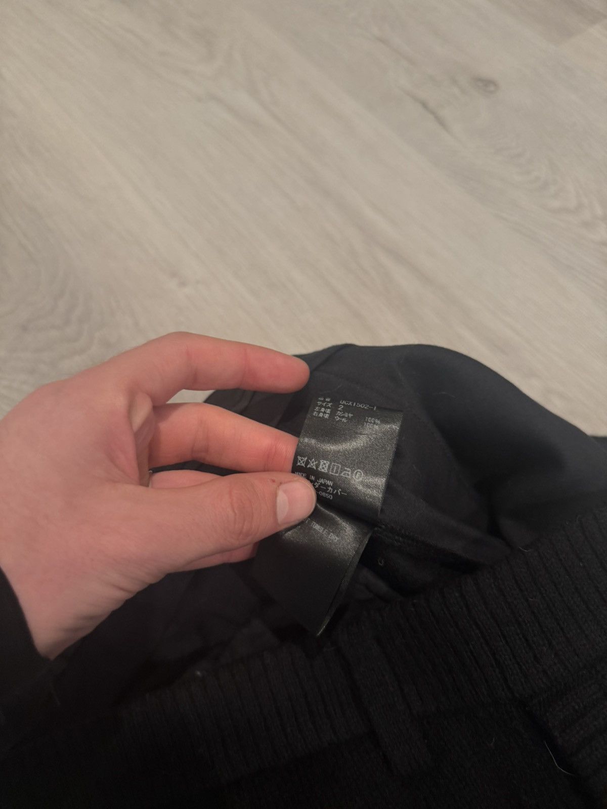 Undercover f/w 2015 50/50 wool cashmere dress pants!! Size US 30 / EU 46 - 8 Thumbnail