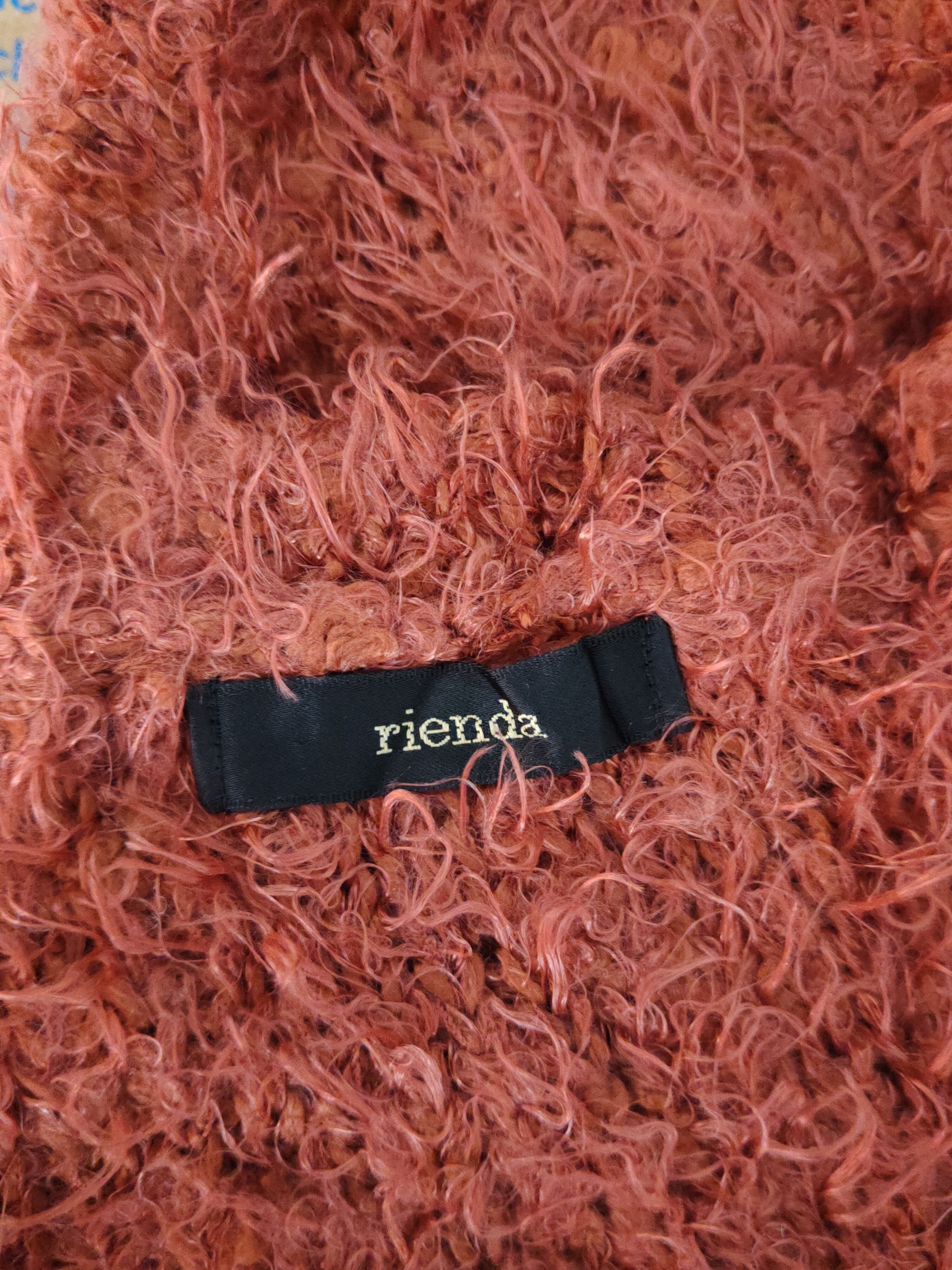Homespun Knitwear × Japanese Brand Rienda Brown Fur Mohair Knitwear Cardigan #S2002 Size S / US 4 / IT 40 - 12 Thumbnail