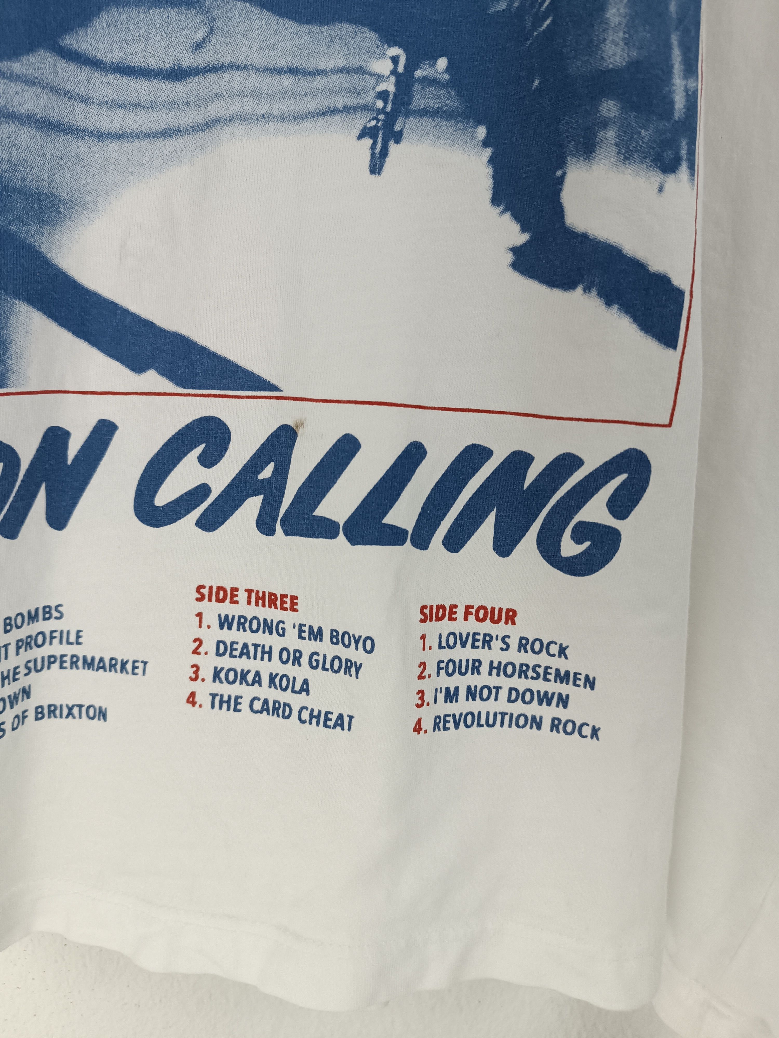 Band Tees VINTAGE THE CLASH LONDON CALLING BOXY PUNK PISTOLS CRAMPS 77 Size US L / EU 52-54 / 3 - 20 Thumbnail