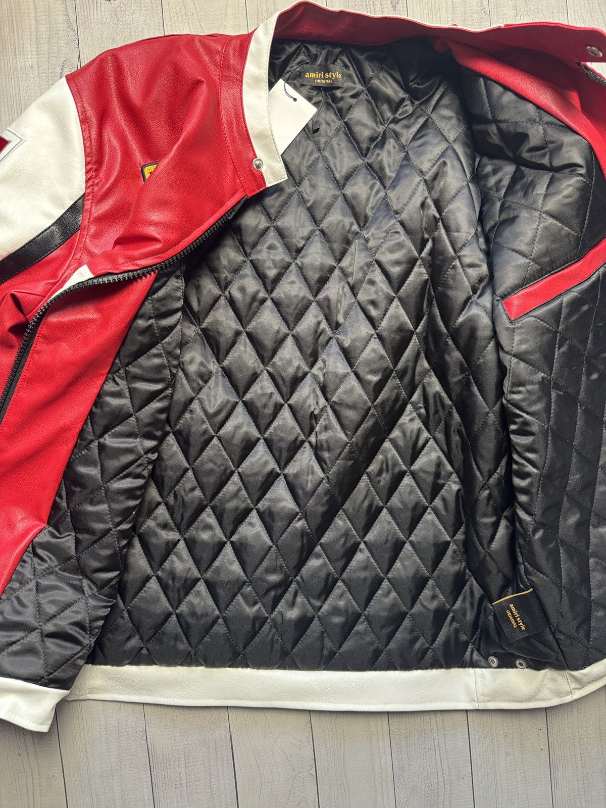 Other Marlboro big logo leather jacket Alpinestars vintage design Size US XL / EU 56 / 4 - 8 Thumbnail
