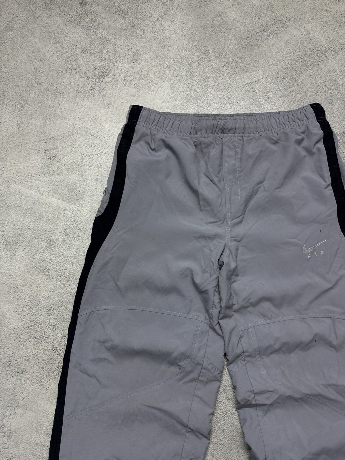 Nike Vintage Y2K Nike Nylon Mini Swoosh Drill Pants 00’s Size US 30 / EU 46 - 9 Thumbnail