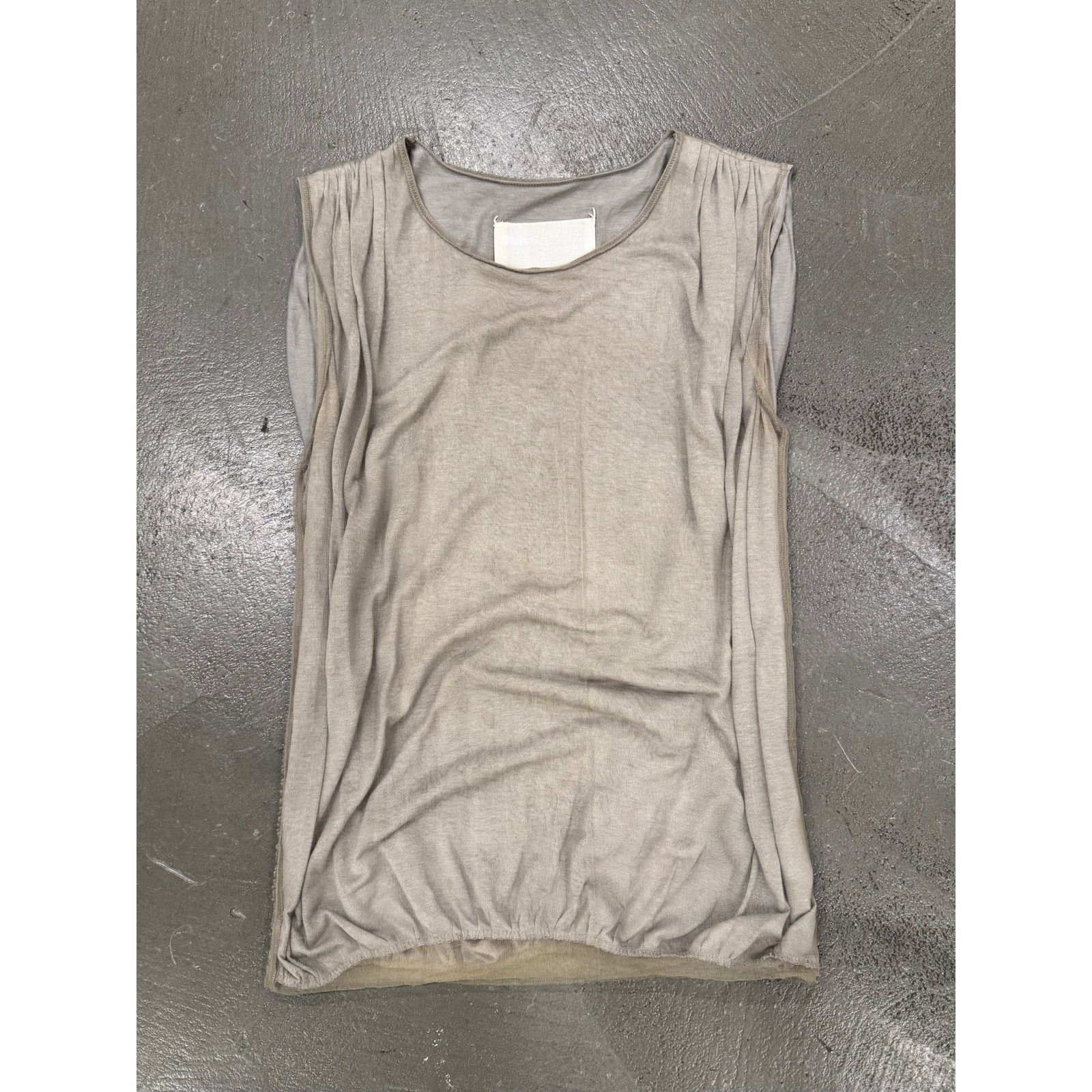 Hermes × Maison Margiela Hermes By Margiela Silk Sleeveless