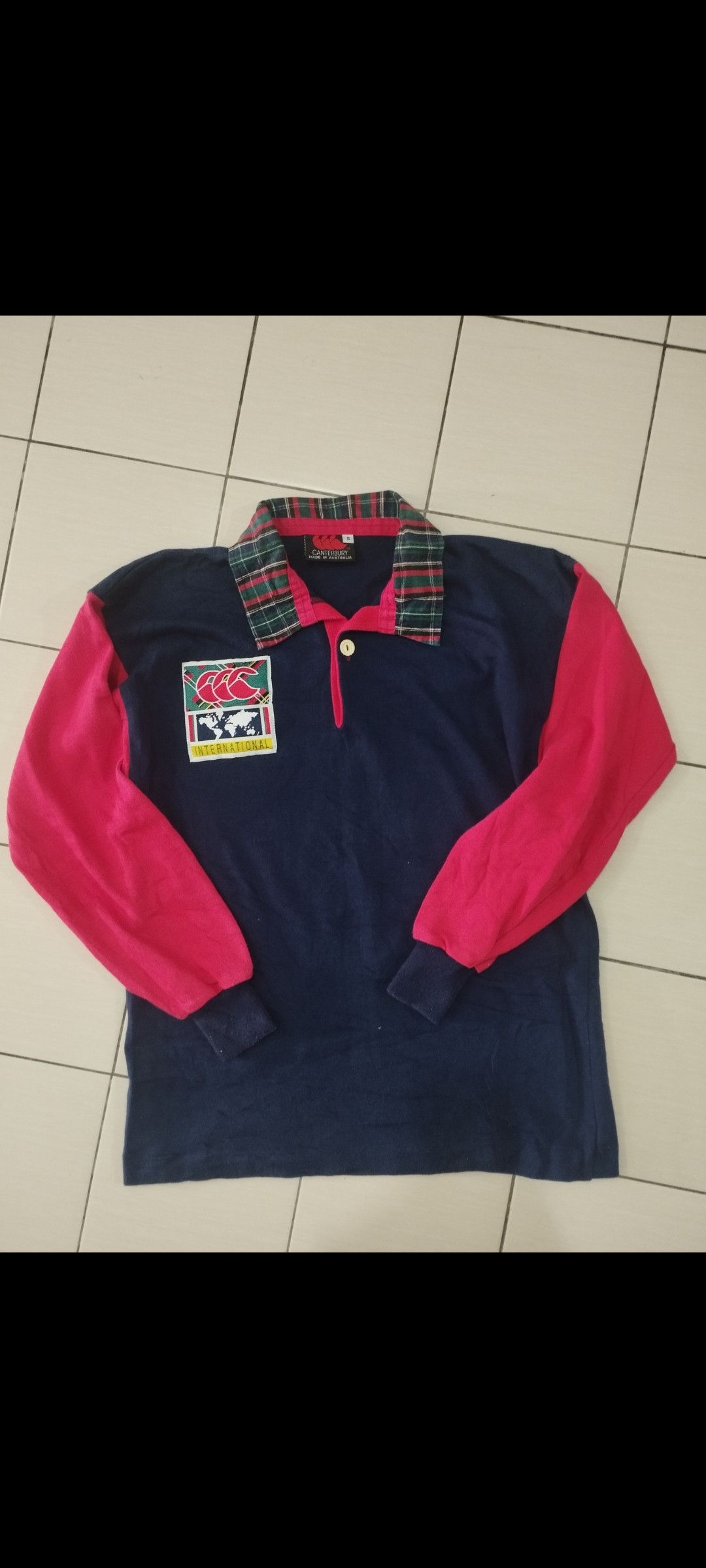Japanese Brand × Vintage Canterbury international Long sleeve Size US S / EU 44-46 / 1 - 1 Thumbnail