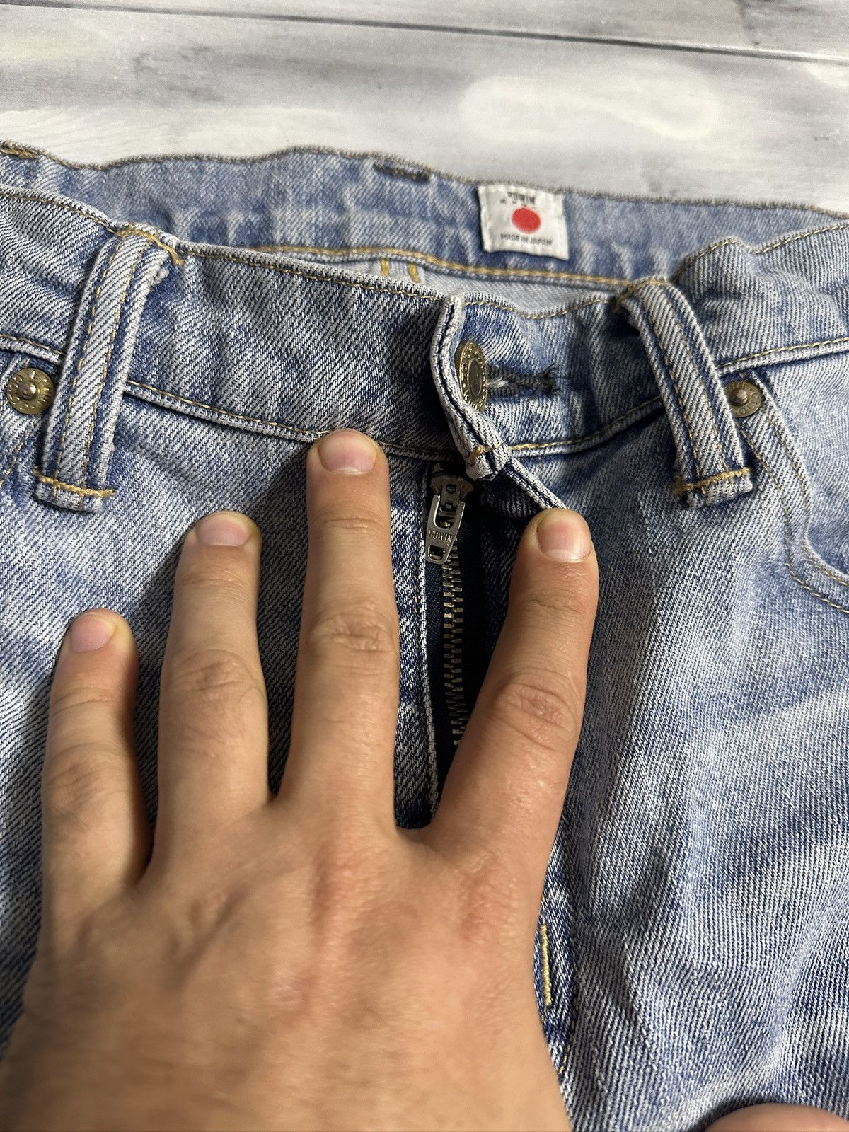 Edwin Rare Vintage Edwin Made In Japan Denim Pants Jeans Size US 32 / EU 48 - 5 Thumbnail