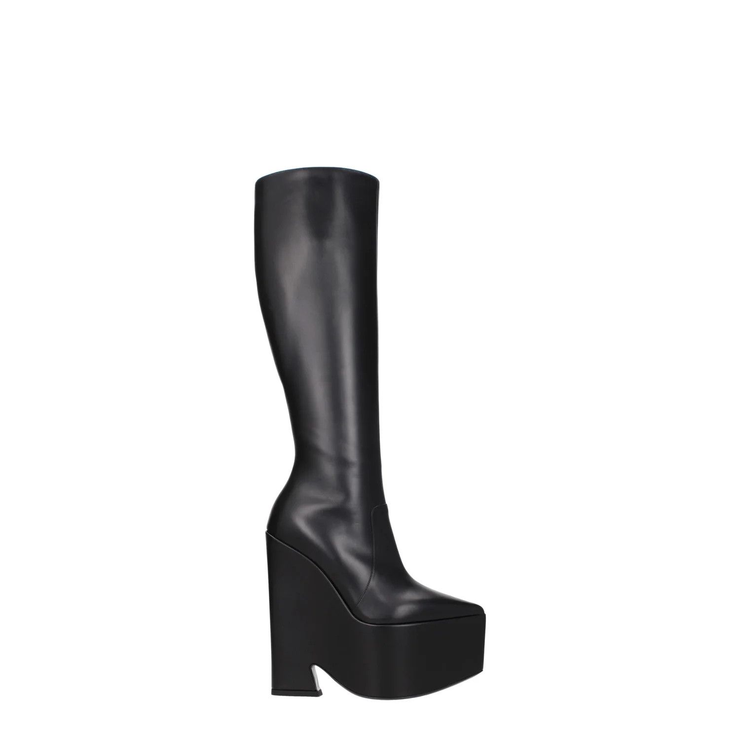 Versace ob1o1e0125 Leather Boots in Black Size US 5 / IT 35 - 1 Thumbnail