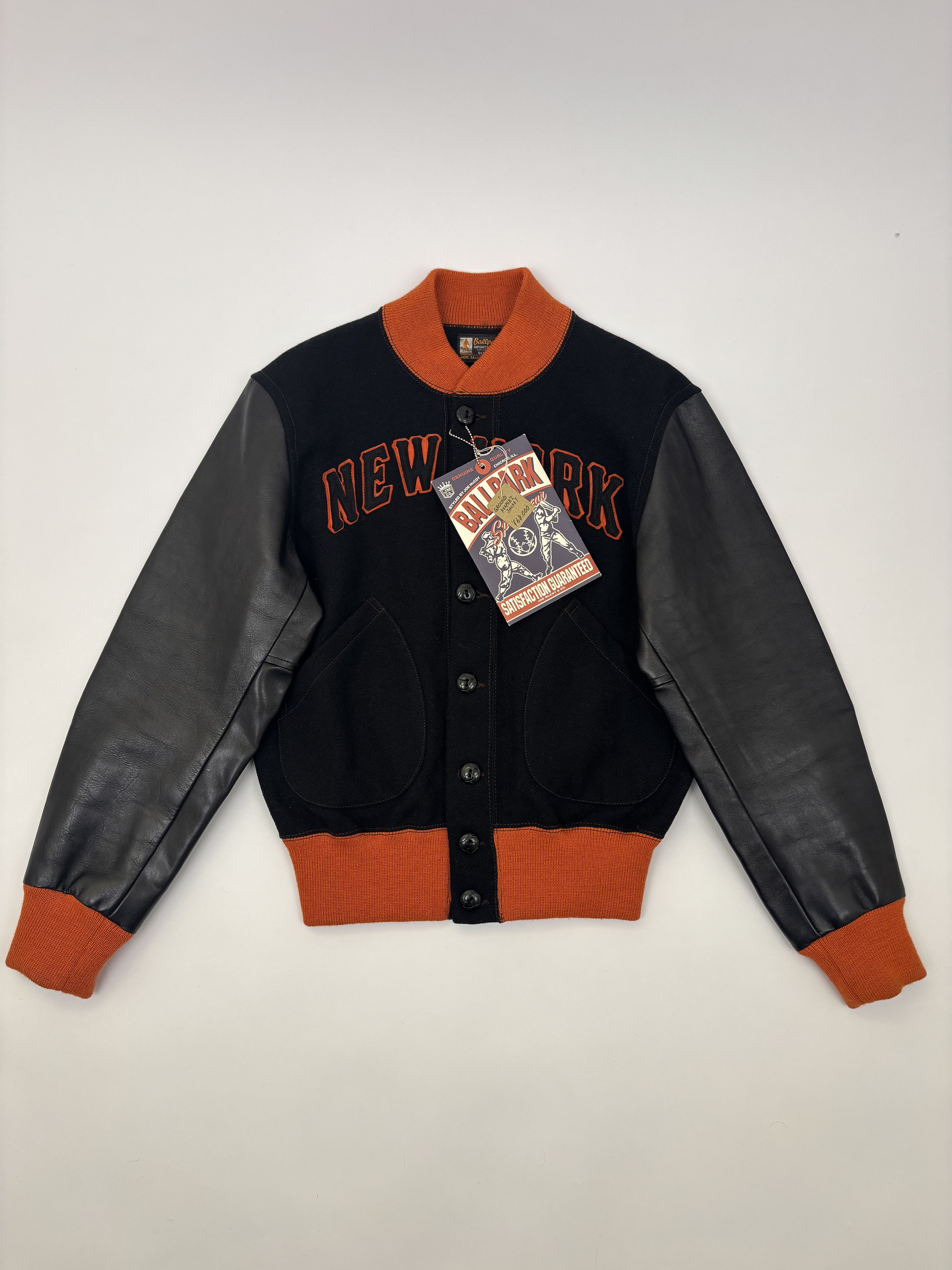 The Real McCoy's The Real McCoy’s Varsity Jacket Wool Leather Chenille Patch Size US S / EU 44-46 / 1 - 1 Thumbnail