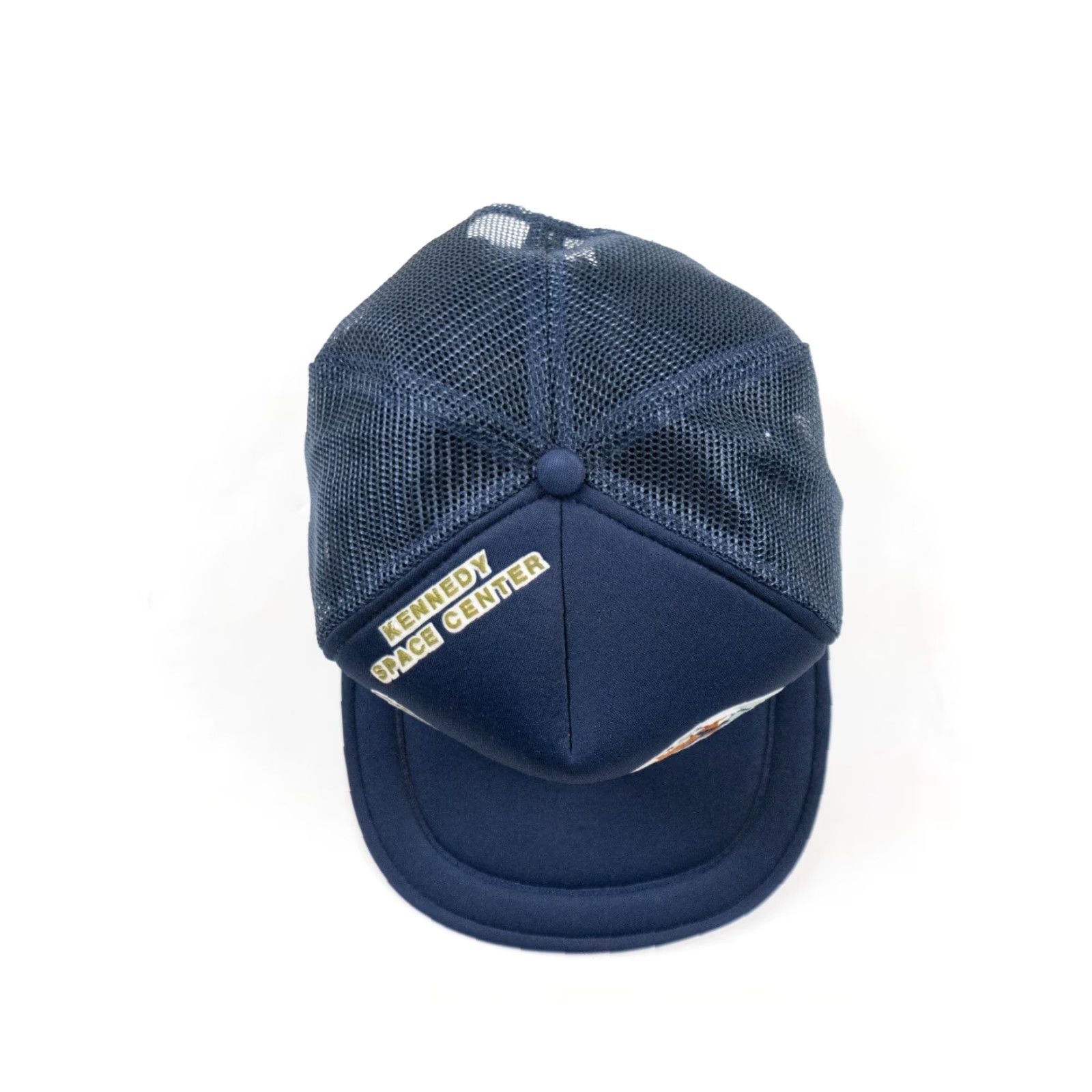 NASA VINTAGE NASA Hat Trucker Men Blue One Size Adjustable USA 90s Space Center Cap Outdoors Size ONE SIZE - 7 Thumbnail