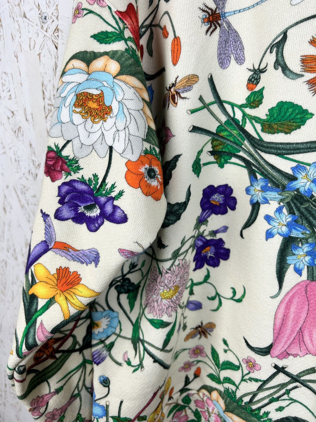 Gucci Gucci Floral Print Cotton Sweatshirt Crewneck XS Size XS / US 0-2 / IT 36-38 - 6 Thumbnail