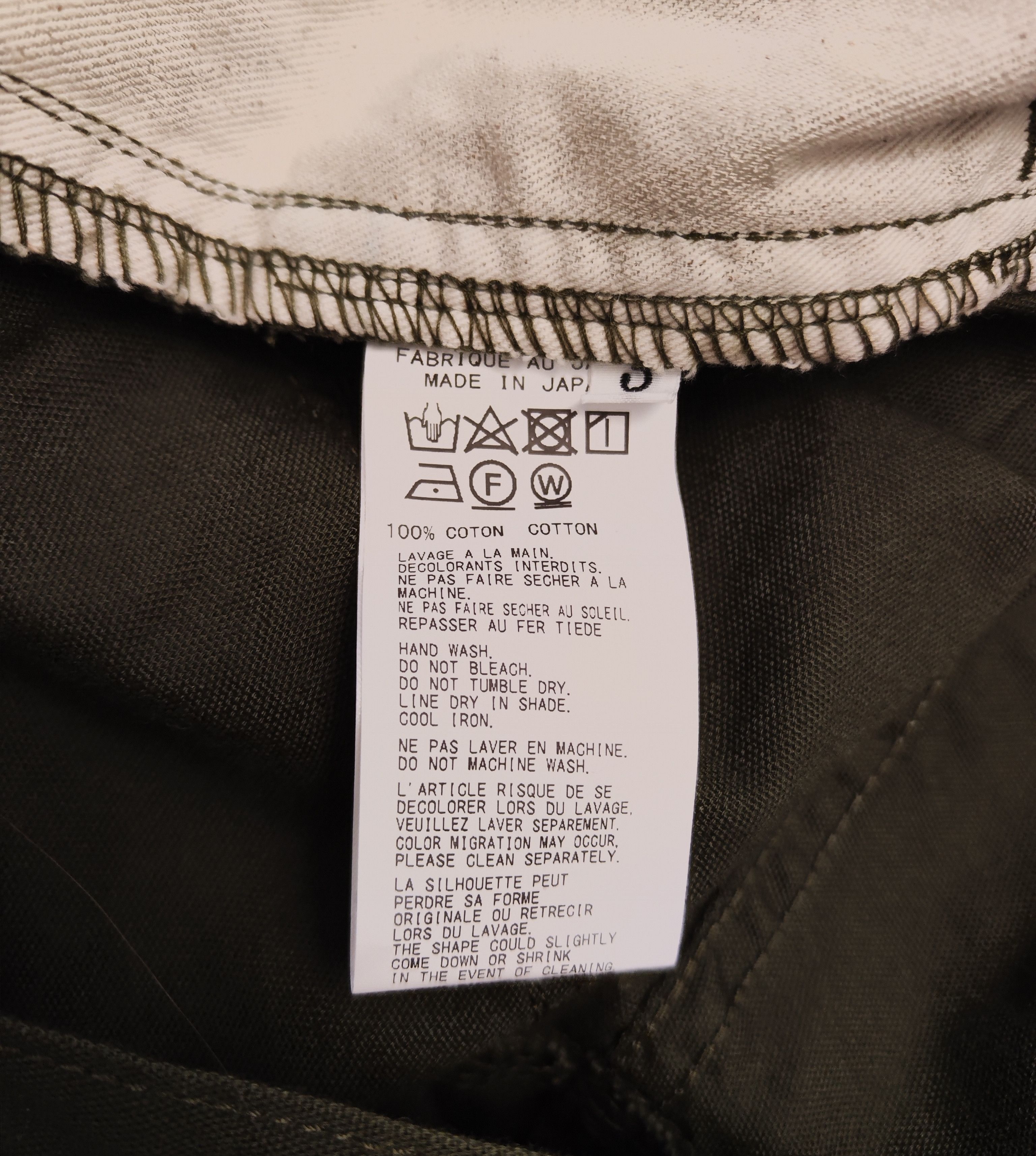 Yohji Yamamoto Black Scandal oxford cargo pants.Like Miharayasuhiro Size US 34 / EU 50 - 11 Thumbnail