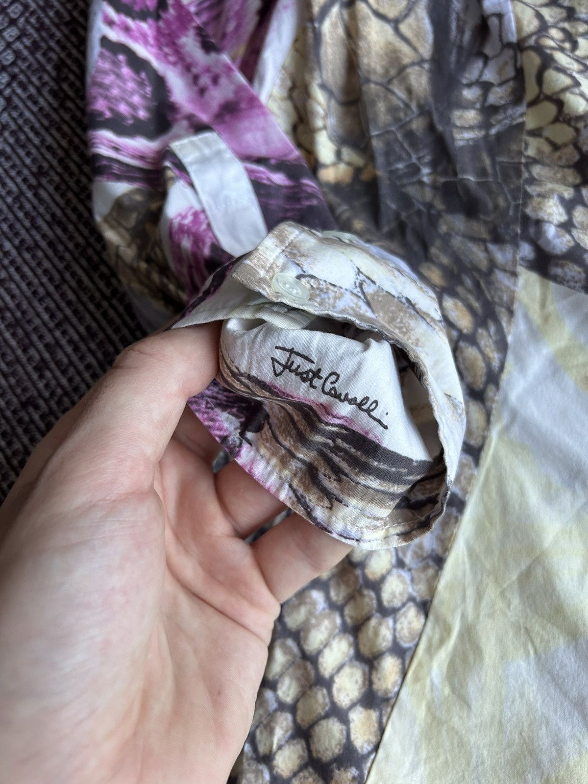 Just Cavalli Vintage Roberto Cavalli Luxury Women Shirt Solid Style Sz 46 Size L / US 10 / IT 46 - 7 Thumbnail