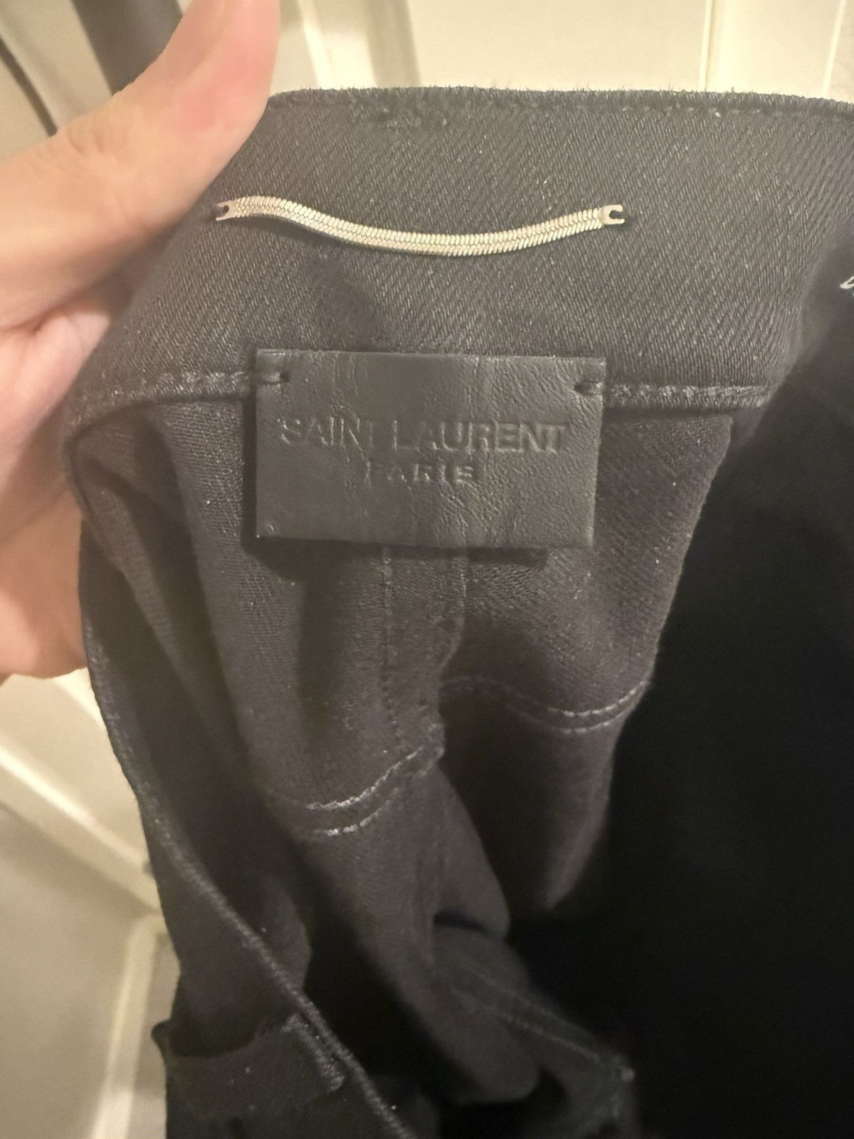 Saint Laurent Paris saint laurent skinny jeans D02 Size US 33 - 3 Thumbnail