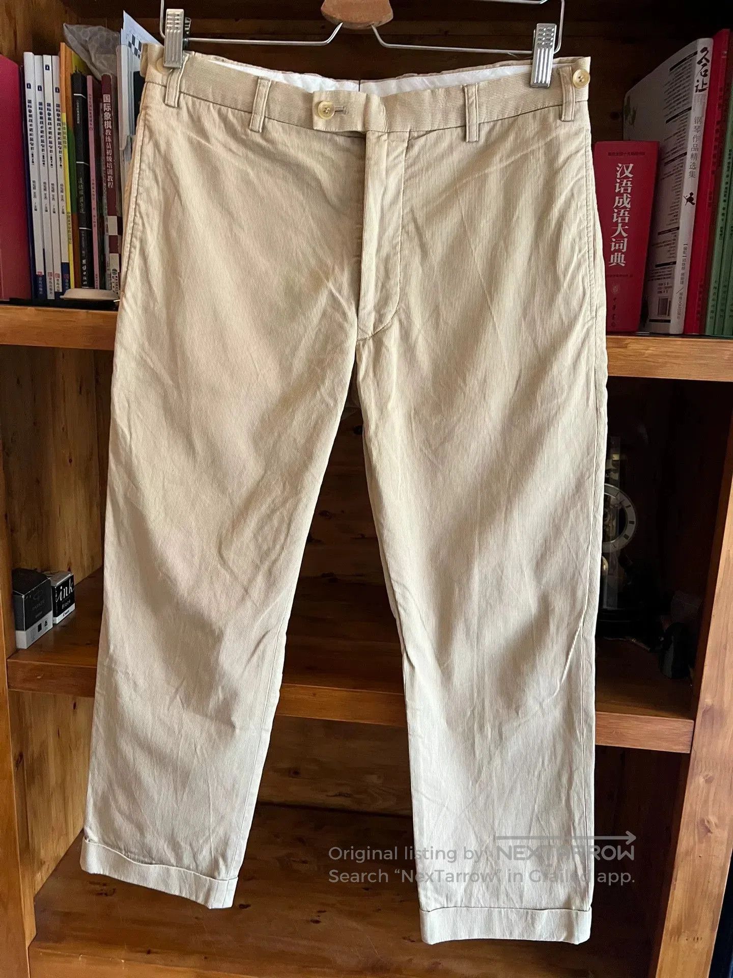 Visvim visvim early khaki striped cropped pants. Size US 30 / EU 46 - 3 Thumbnail