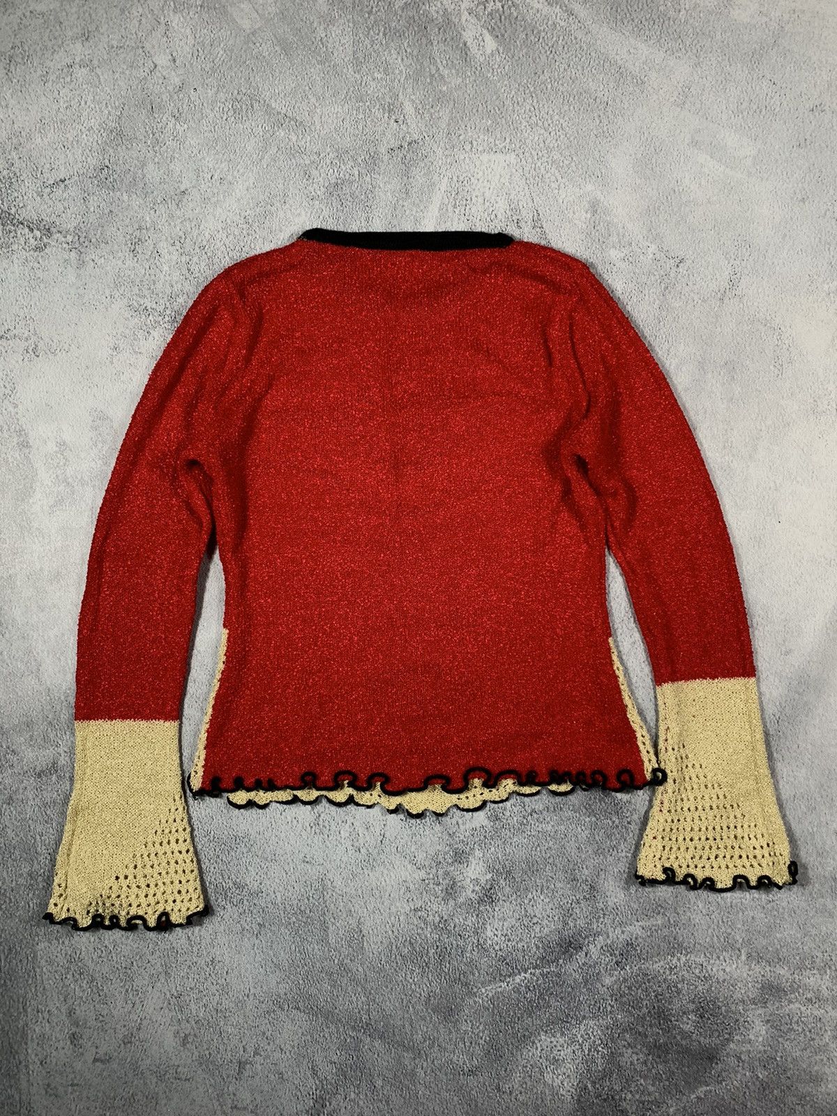 Japanese Brand × Vintage Vintage Y2K Japanese coloured 90s style sweater streetwear Size M / US 6-8 / IT 42-44 - 9 Thumbnail