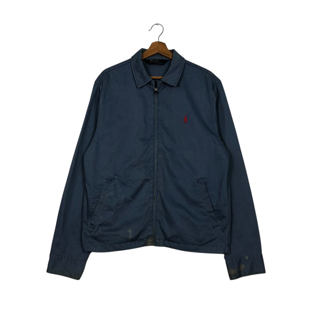 Polo Ralph Lauren 🔥VINTAGE BOMBER JACKET ZIPPER POLO RALPH LAUREN Size US M / EU 48-50 / 2 - 3 Thumbnail