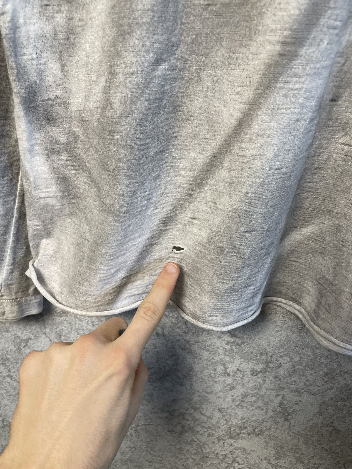 Diesel Vintage Diesel Distressed Long Sleeve Made In Italy Y2K 90s Size US XXL / EU 58 / 5 - 16 Thumbnail