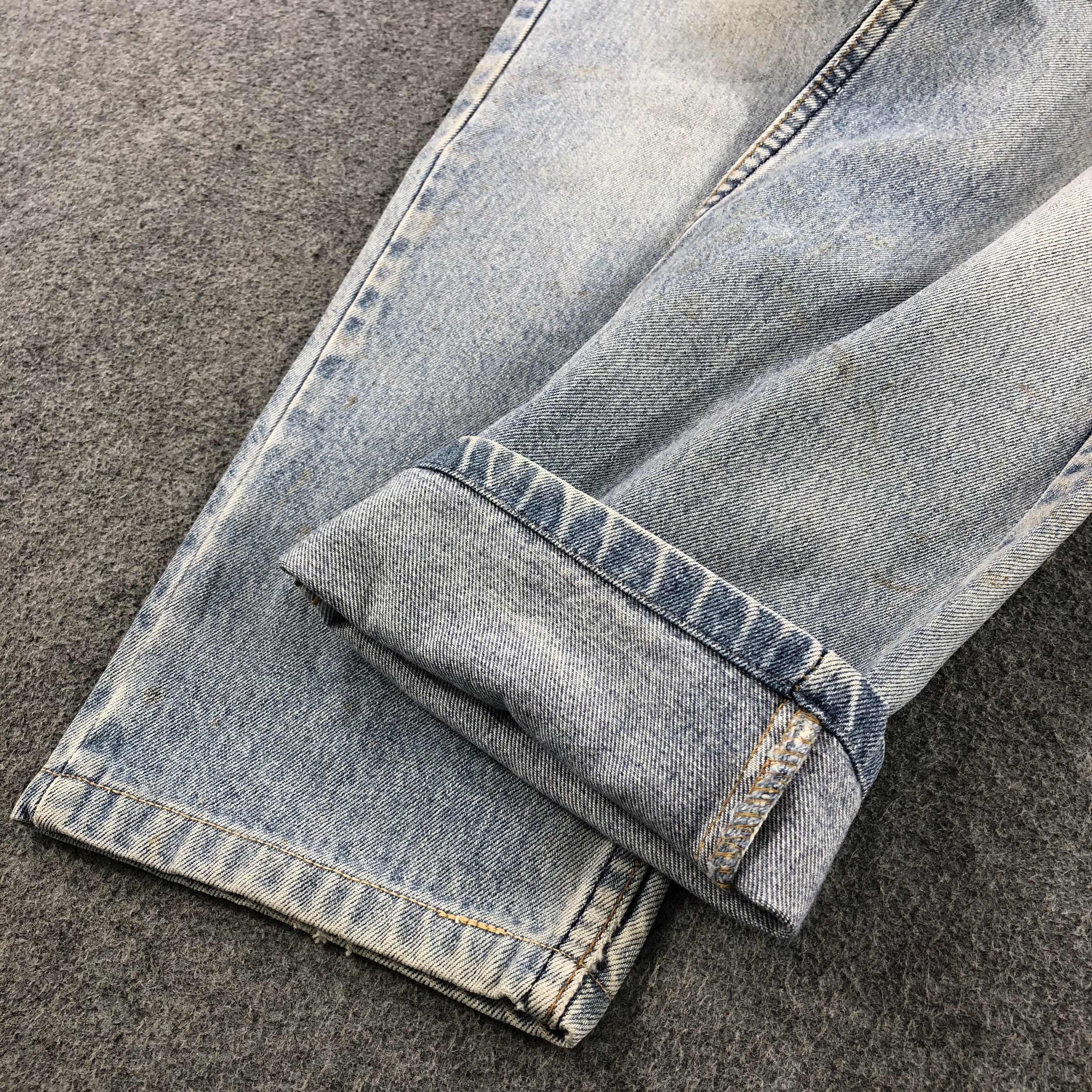 Levi's Vintage 90s Light Wash Levis 626 Jeans-J1768 Size US 30 / EU 46 - 6 Thumbnail