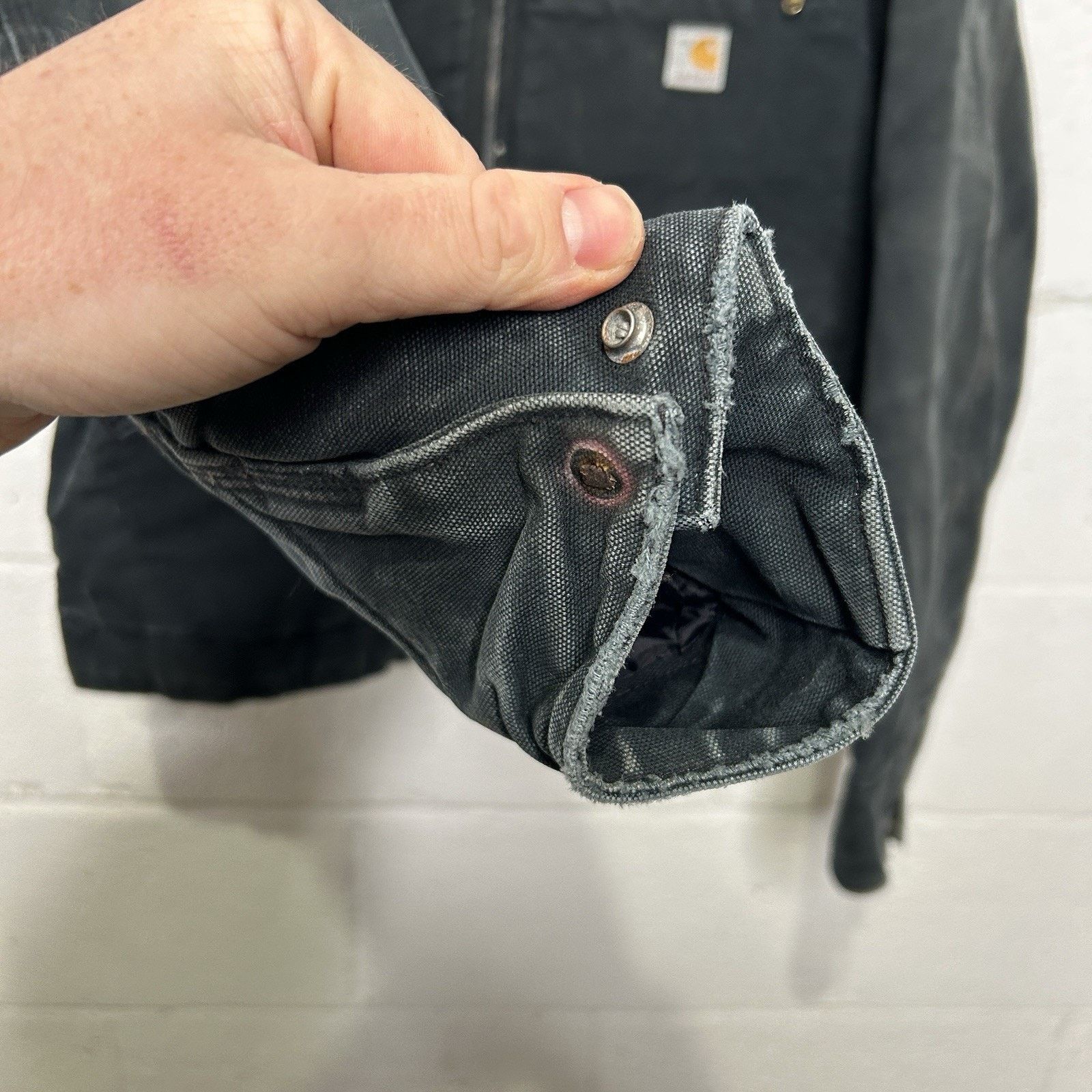Carhartt Vintage Carhartt Blanket-Lined Detroit Jacket “Black” J01 Size US L / EU 52-54 / 3 - 6 Thumbnail