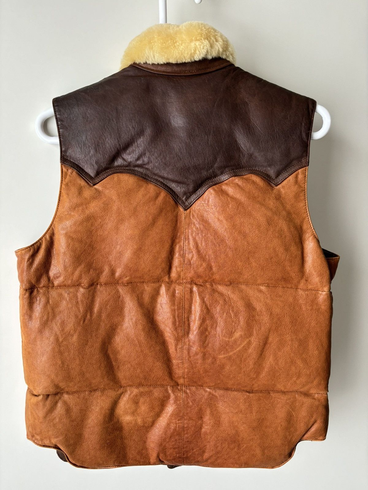 Indian Motorcycle Indian Motorcycle Leather Sherpa Down Vest Size US S / EU 44-46 / 1 - 2 Thumbnail