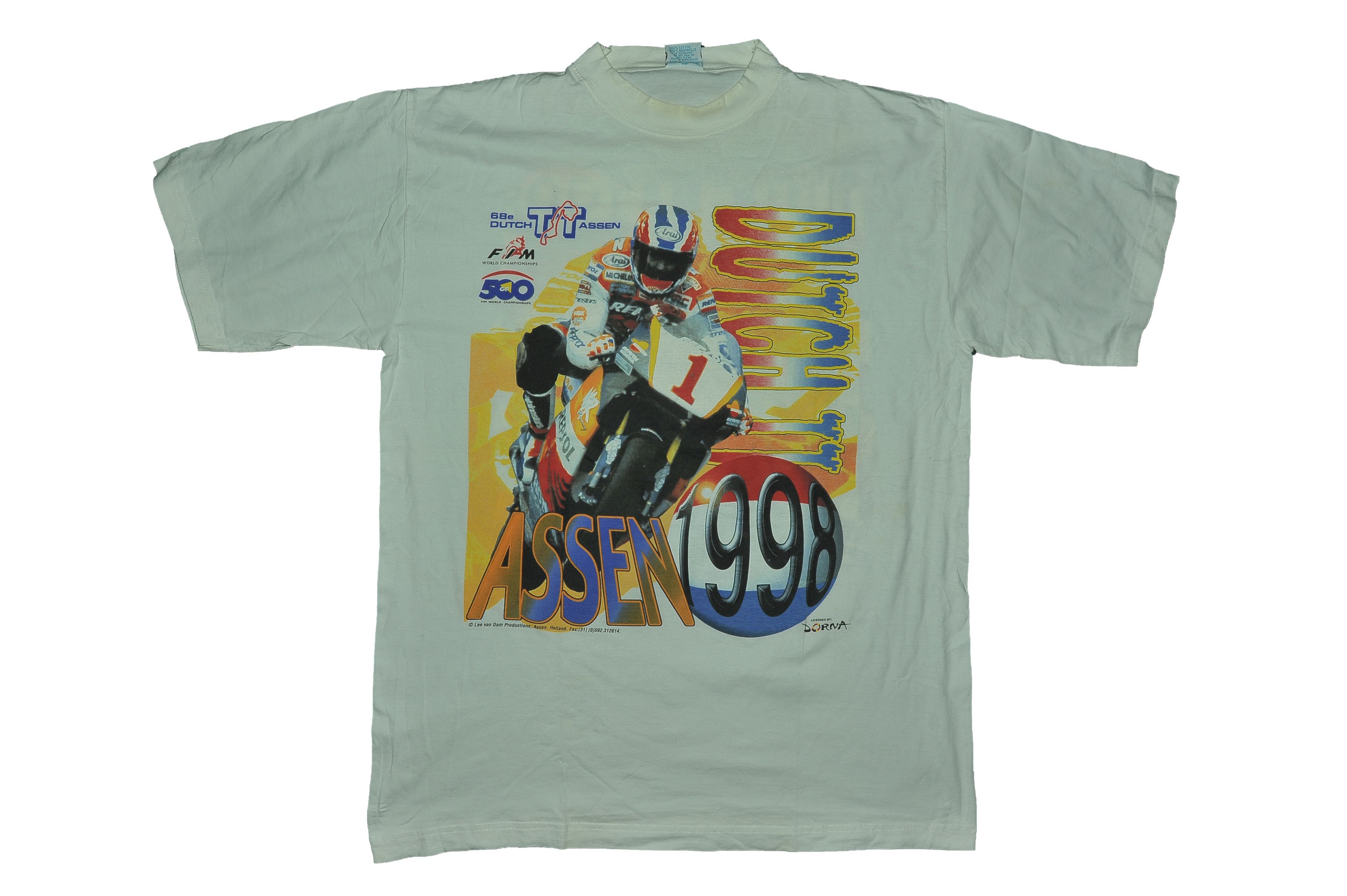 Vintage Vintage 1998 Assen Bike race T-shirt Size US L / EU 52-54 / 3 - 1 Thumbnail