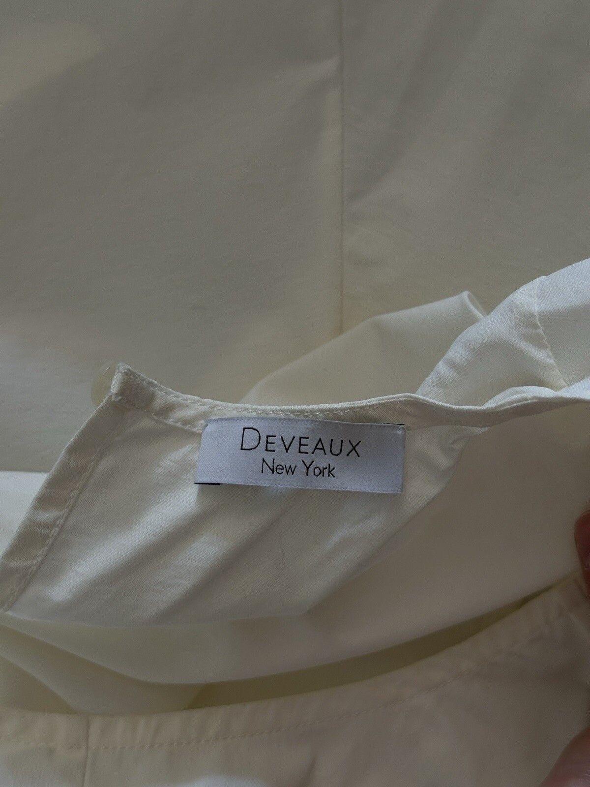 Deveaux Deveaux New York Poplin Midi Daisy Self-Tie Dress Oversized Size ONE SIZE - 14 Thumbnail