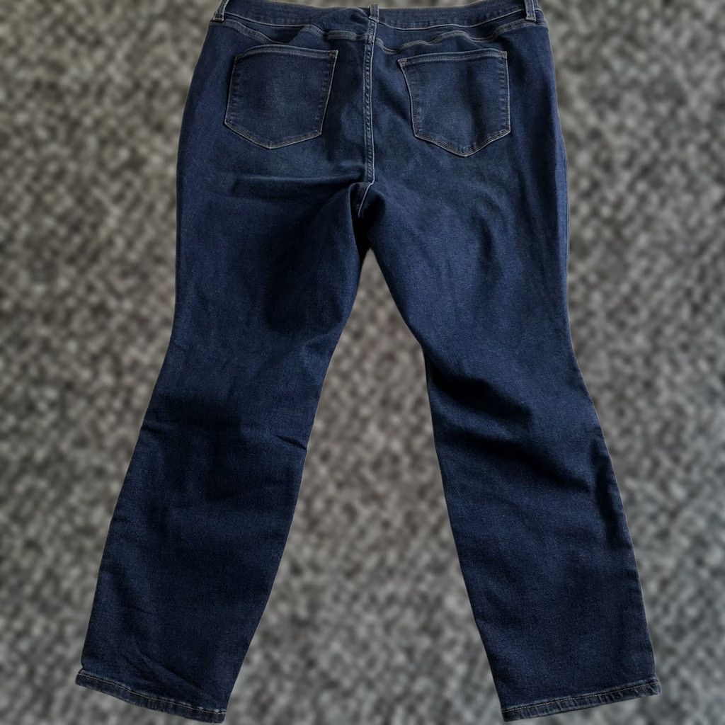Old Navy VINTAGE Old Navy 360* Stretch Extra High Rise Rockstar Super Skinny Jean Women's Size 24 Blue | Jeans Slim Stretch Womens 24 Size 32" / US 10 / IT 46 - 1 Thumbnail