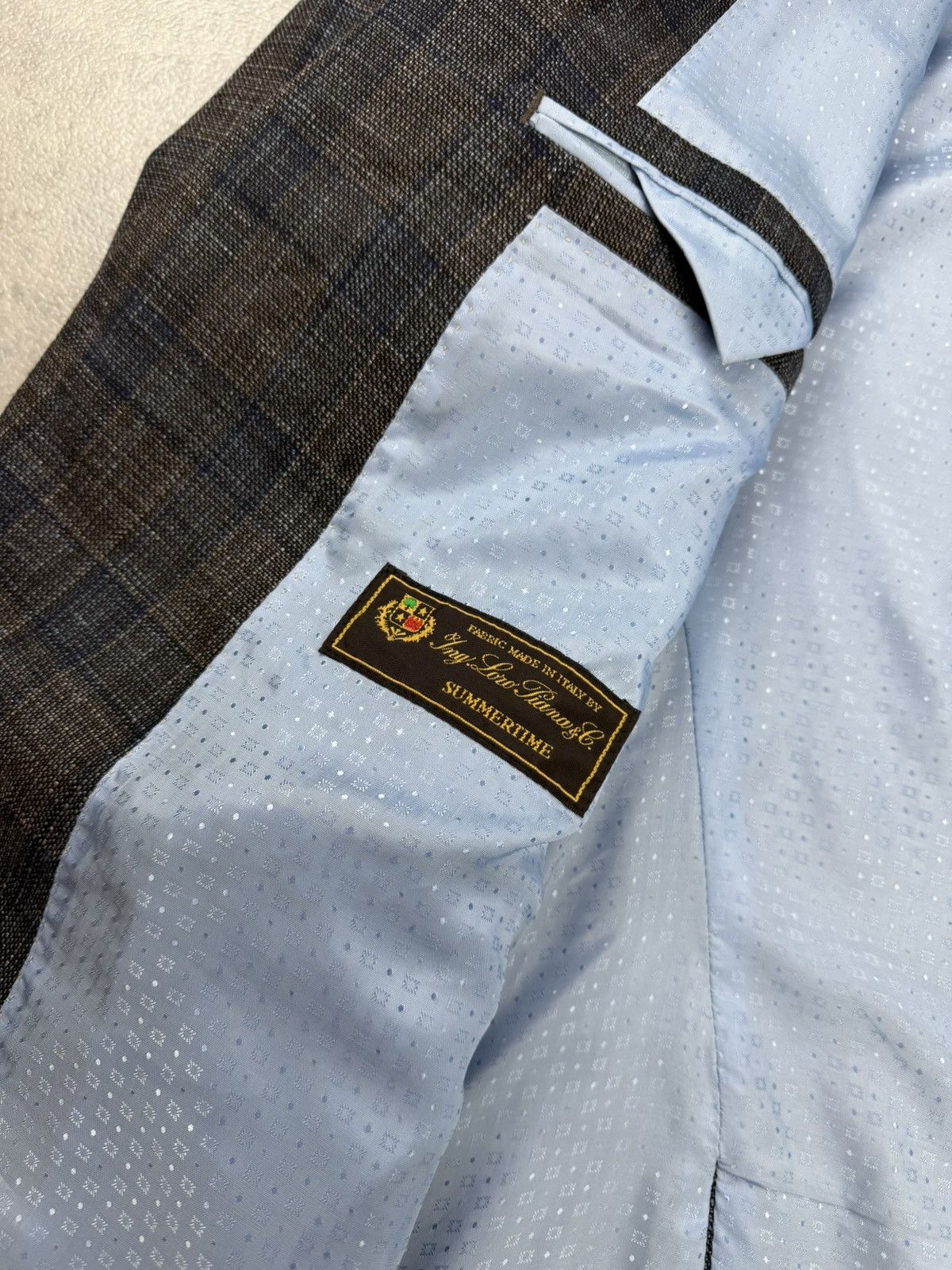 Other Carl Gross Black Line Blazer Loro Piana Wool Silk Linen 46R Size 46R - 11 Thumbnail
