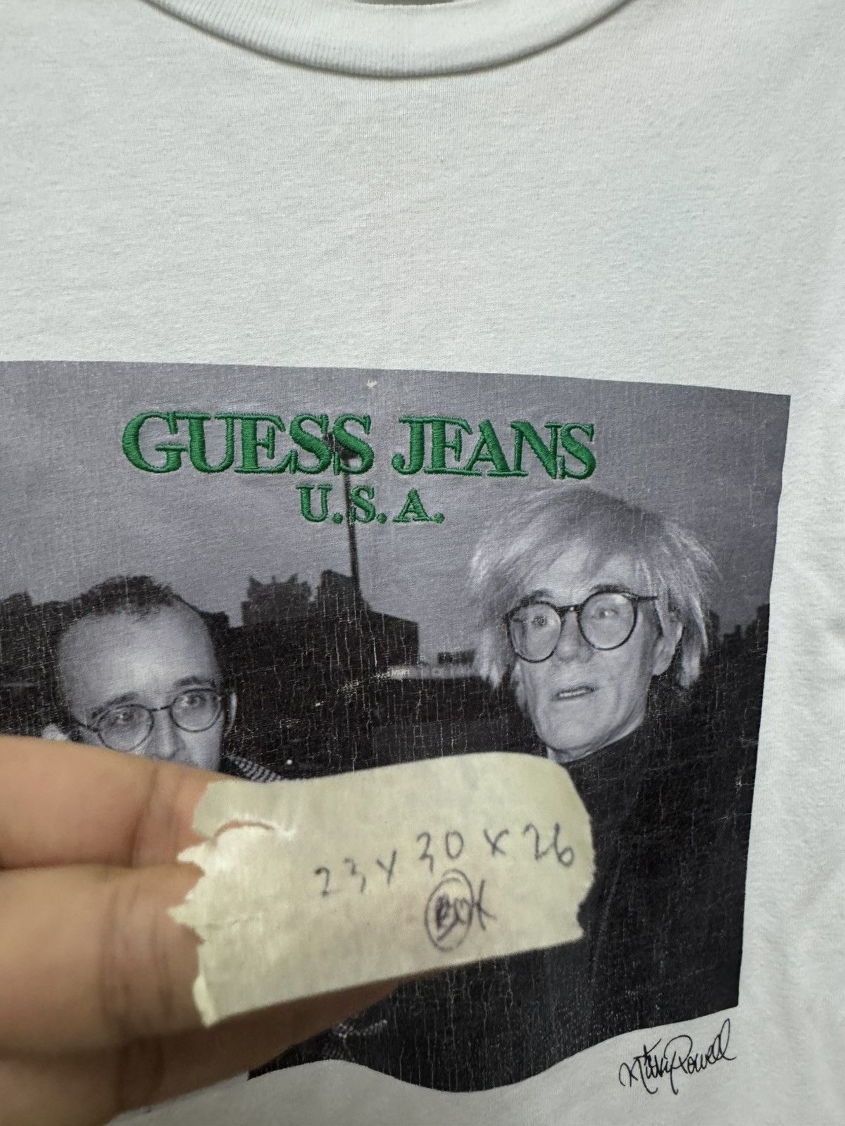 Guess Vintage Andy warhol x Keith haring Photo by Ricky Powell Size US M / EU 48-50 / 2 - 10 Thumbnail