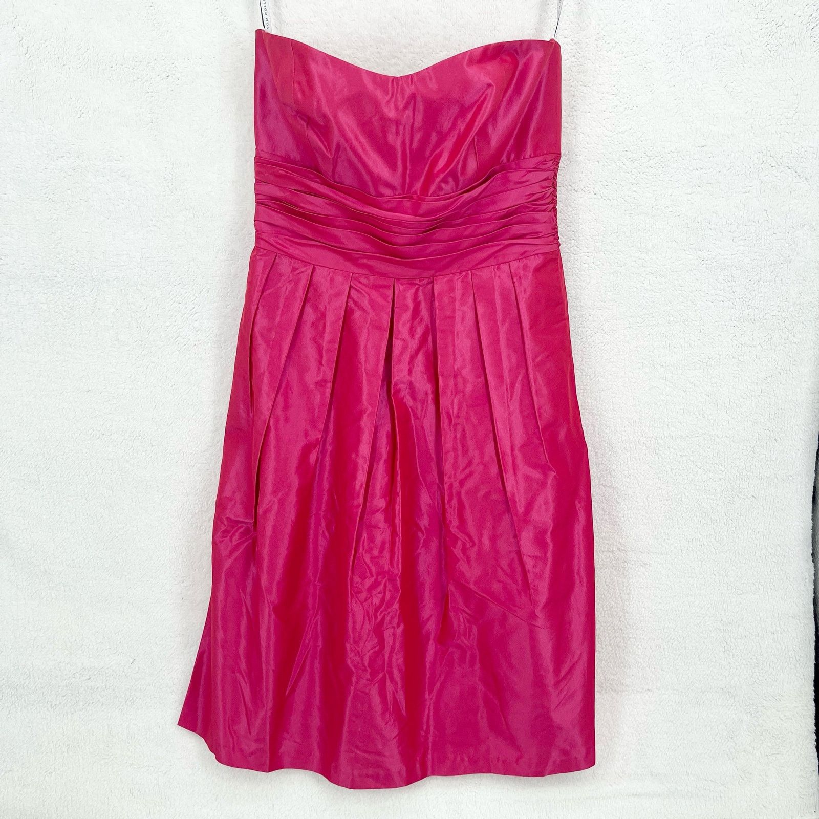 Other Jenny Yoo Size 10 Mini Dress Evening Strapless Pink NWT Size L / US 10 / IT 46 - 1 Thumbnail