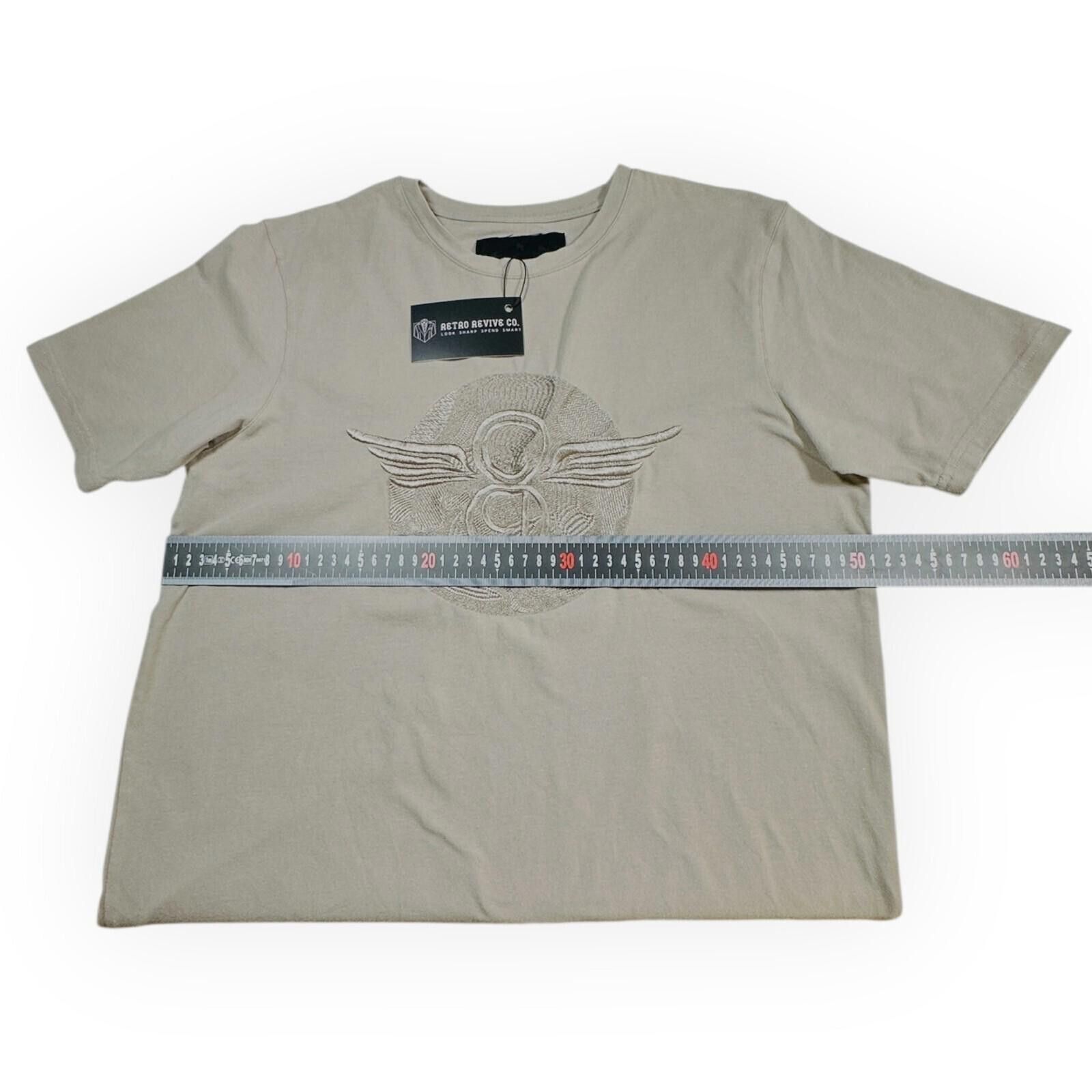 Creative Recreation Creative Recreation T-Shirt Men's UK Size L Beige Logo Size US L / EU 52-54 / 3 - 10 Thumbnail