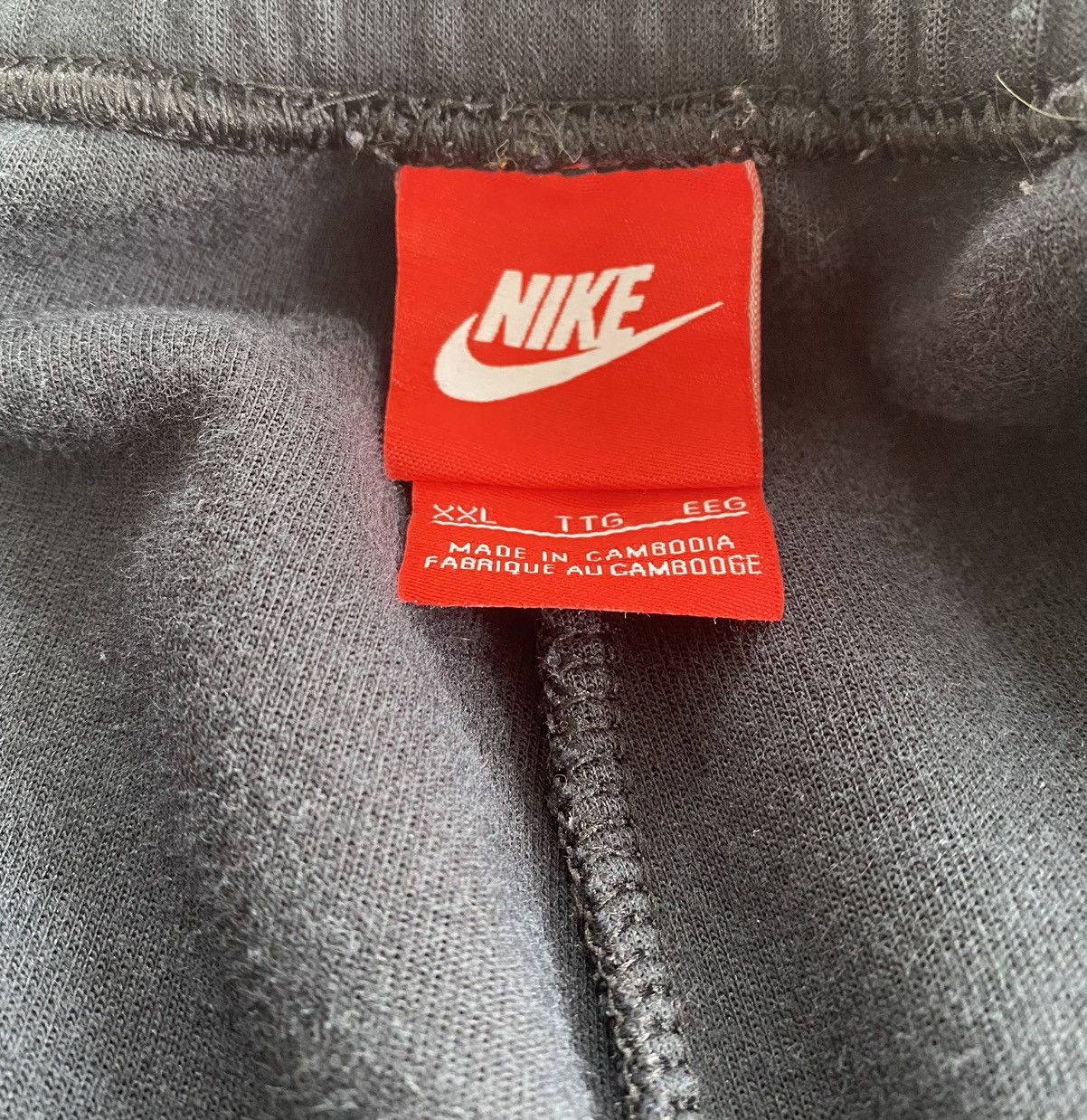 Nike × Vintage Y2K Streetwear Black Nike Tech-Fleece Pants XXL Size US 38 / EU 54 - 5 Thumbnail