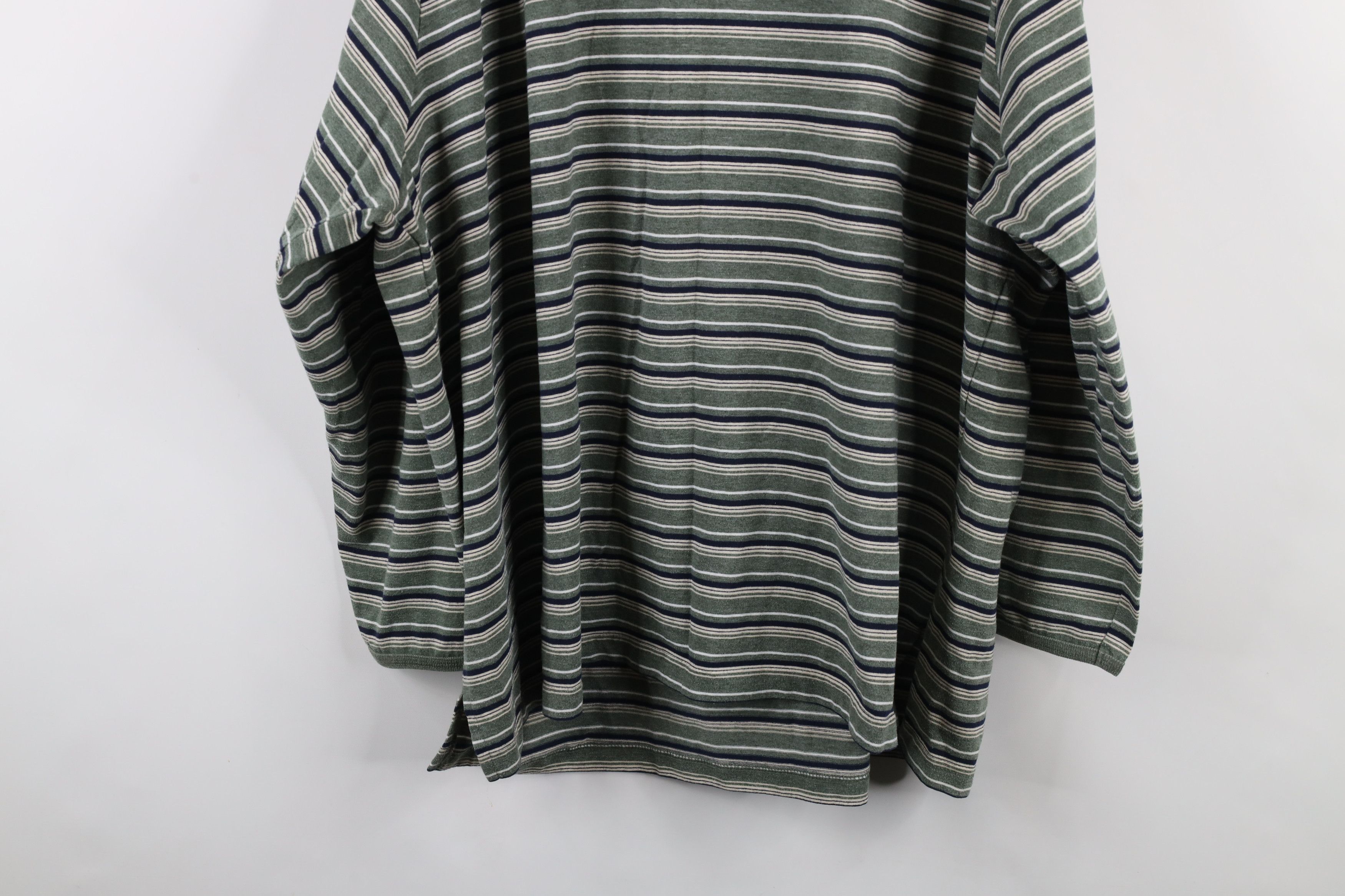 Vintage Vintage 90s Y2K Streetwear Long Sleeve Henley T-Shirt Size 4XL / US 24-26 - 11 Thumbnail
