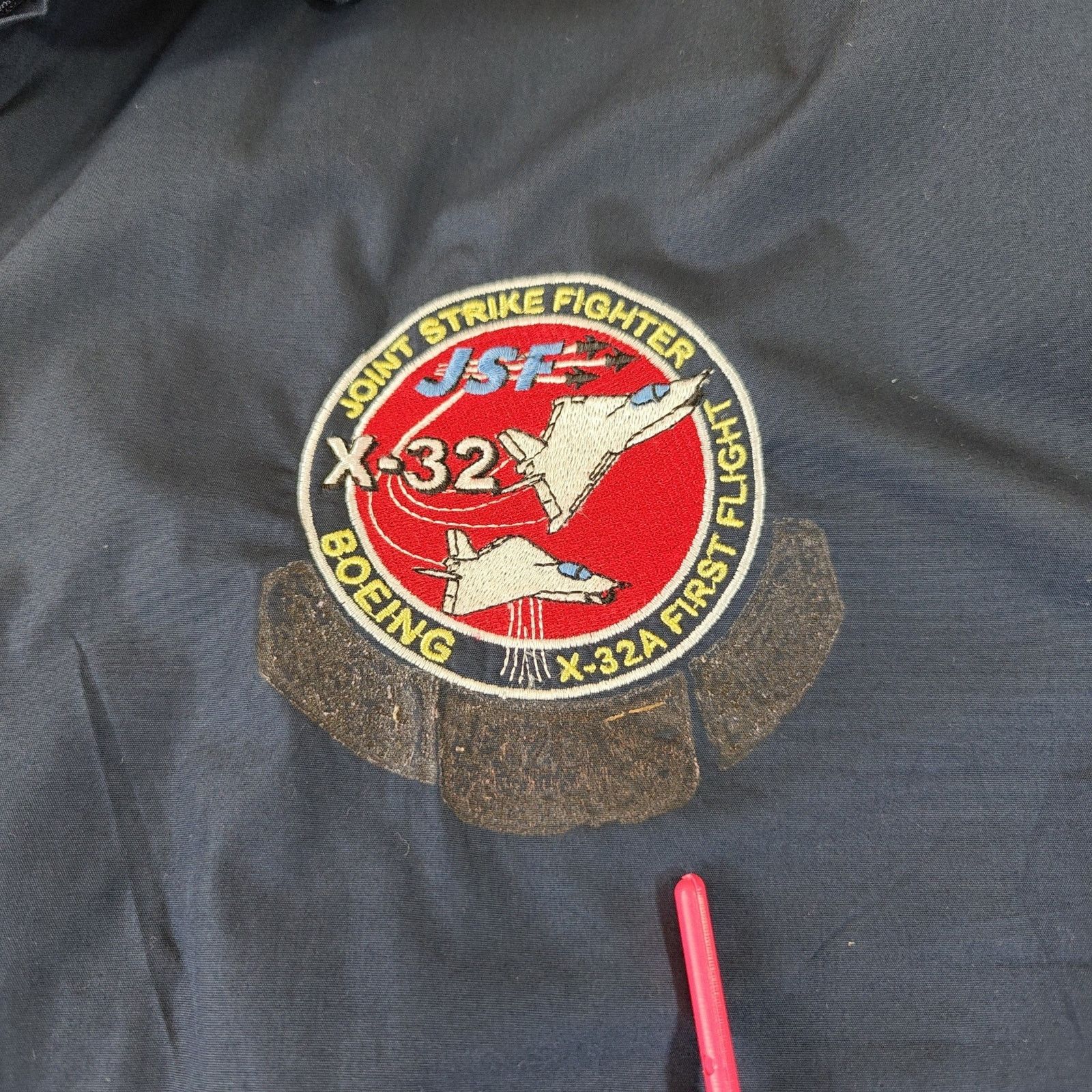 Vintage Vintage 90s Boeing BAE System JSF X-32 One Team windbreaker Size US XL / EU 56 / 4 - 10 Thumbnail