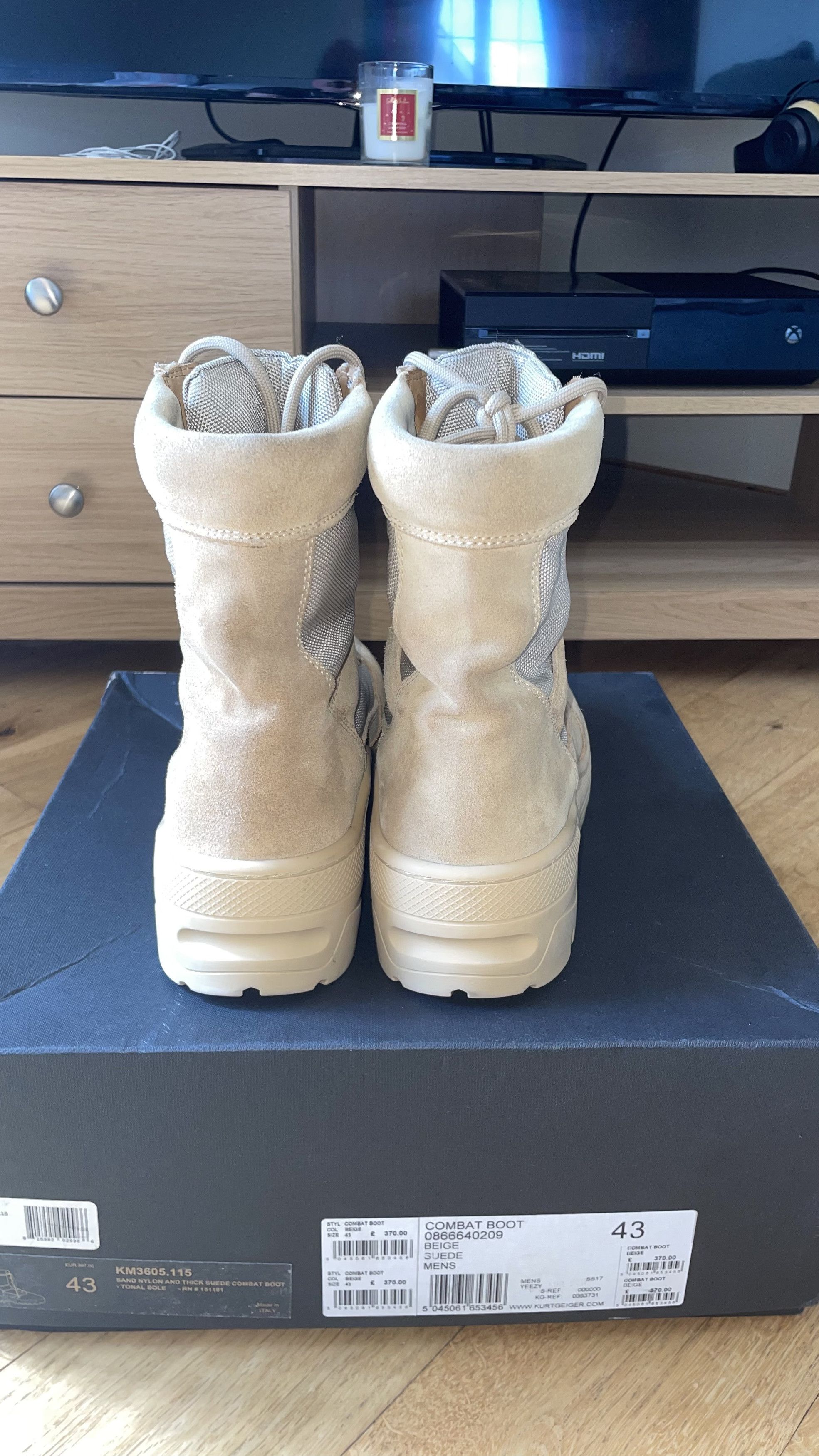 Yeezy Yeezy Season 4 Combat Boots Size US 10 / EU 43 - 3 Thumbnail