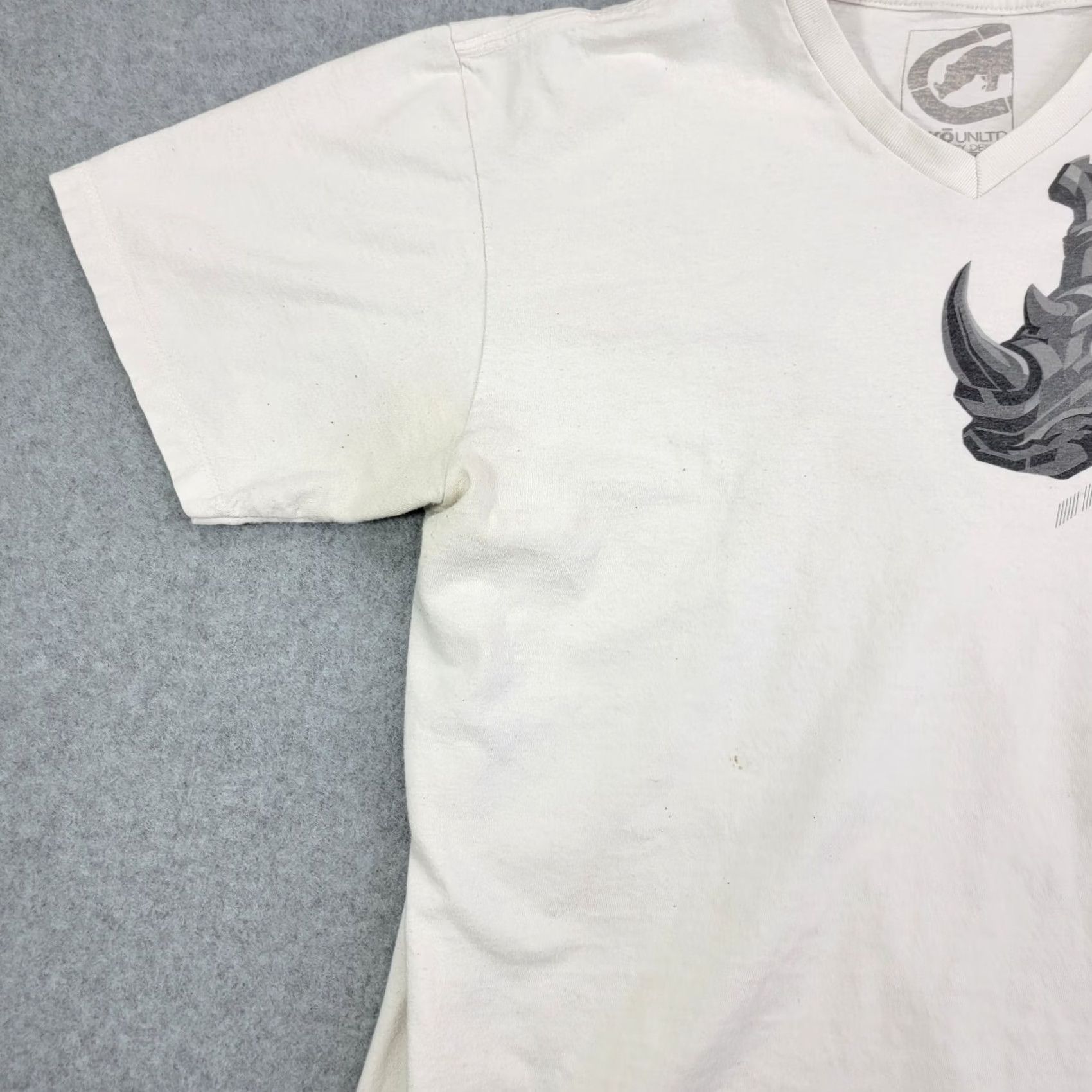 Ecko Unltd. Ecko Unltd Shirt Mens Large Graphic Rhino Graffiti Skater Y2K distressed Shirt Size US L / EU 52-54 / 3 - 3 Thumbnail