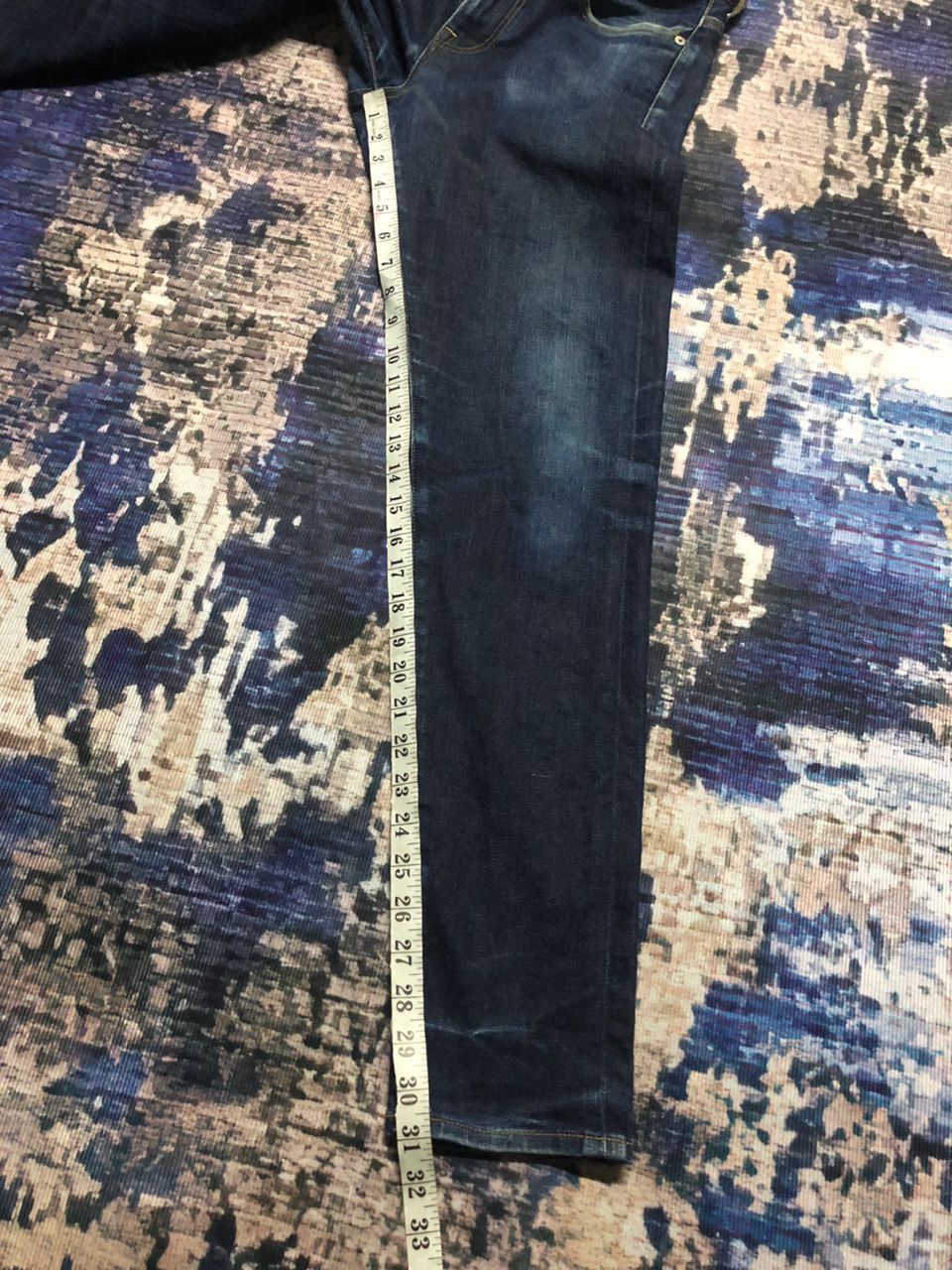 Japanese Brand Johnlawrencesullivan Skinny Jeans Pants Distressed Size US 31 - 24 Thumbnail