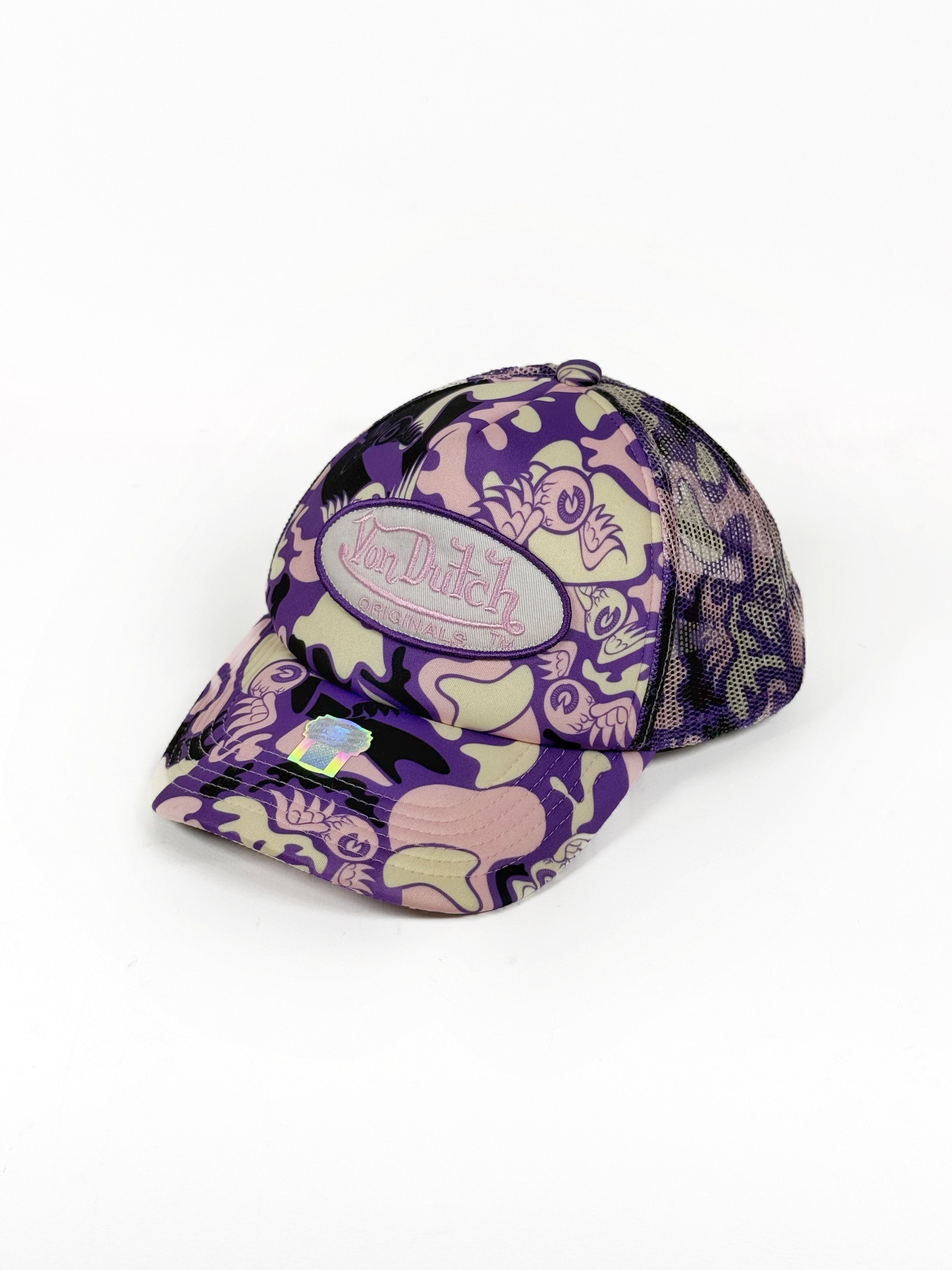Von Dutch Vintage y2k von dutch tampa purple camo 00's Size ONE SIZE - 1 Thumbnail