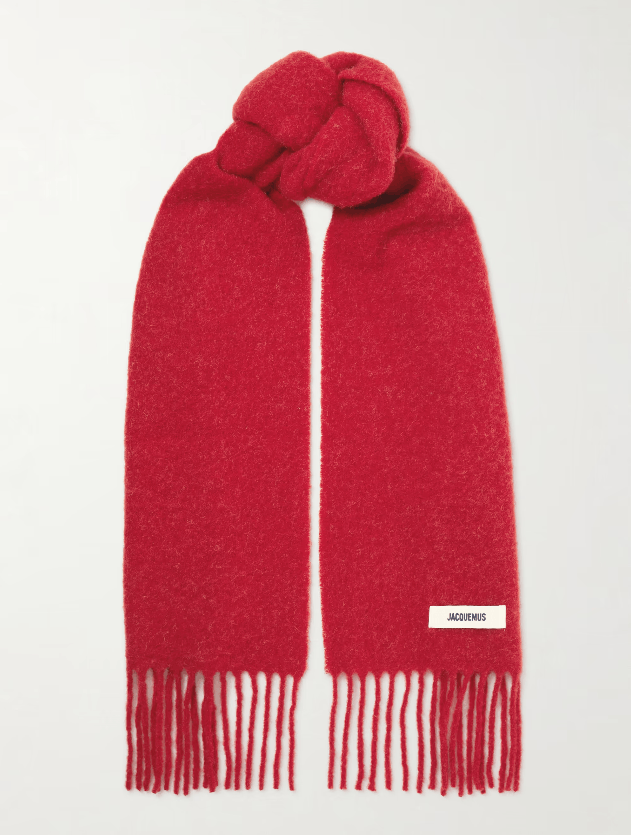 Jacquemus BNWT AW25 JACQUEMUS L ECHARPE CARRO SCARVES RED Size ONE SIZE - 2 Thumbnail