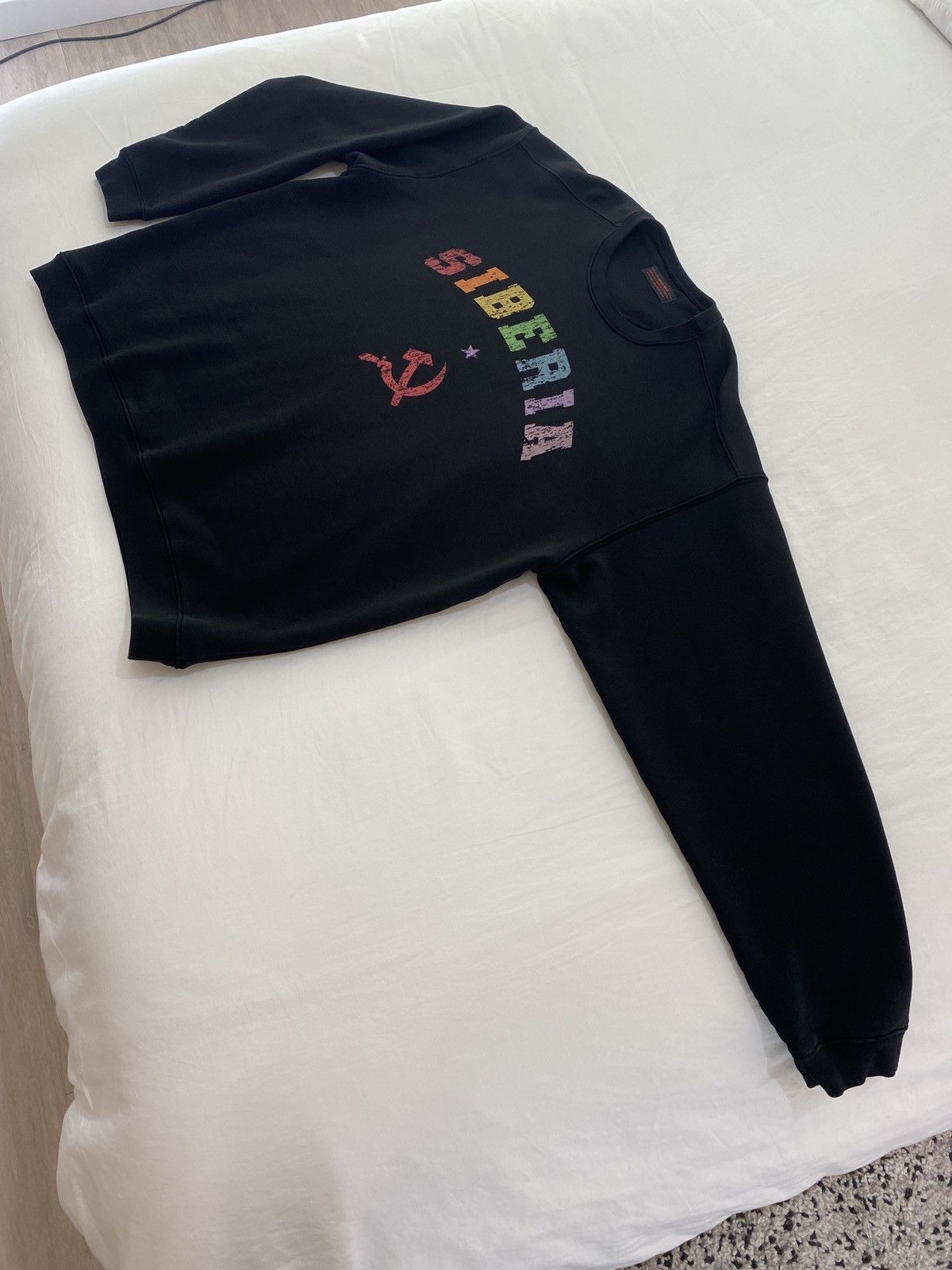 Siberia Hills Siberia Hills FW19 Hammer and Sickle/Siberian Blood Crewneck Size US XL / EU 56 / 4 - 3 Thumbnail