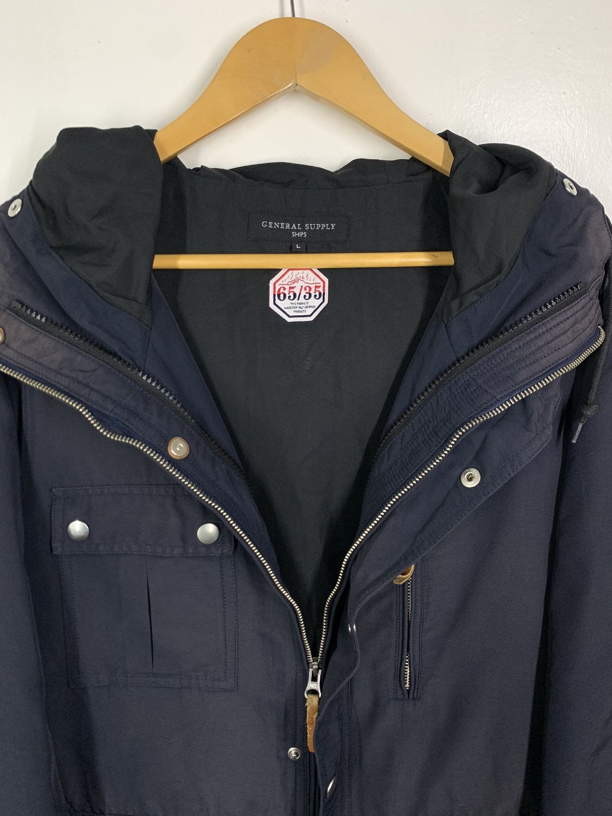 Japanese Brand × Vintage Vintage Japanese Brand Hoodie Utility Jacket Size US L / EU 52-54 / 3 - 10 Thumbnail