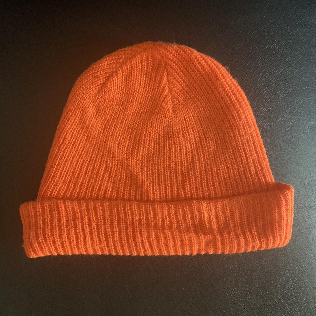 Fuck The Population Orange FTP Beanie Size ONE SIZE - 3 Thumbnail