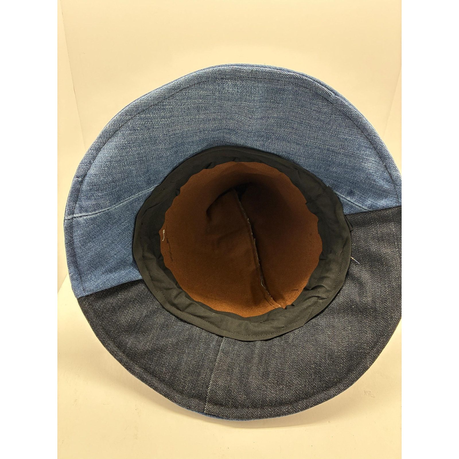 Other Handmade Wizard Hat Large – Denim Patchwork Witch Hat Size ONE SIZE - 10 Thumbnail