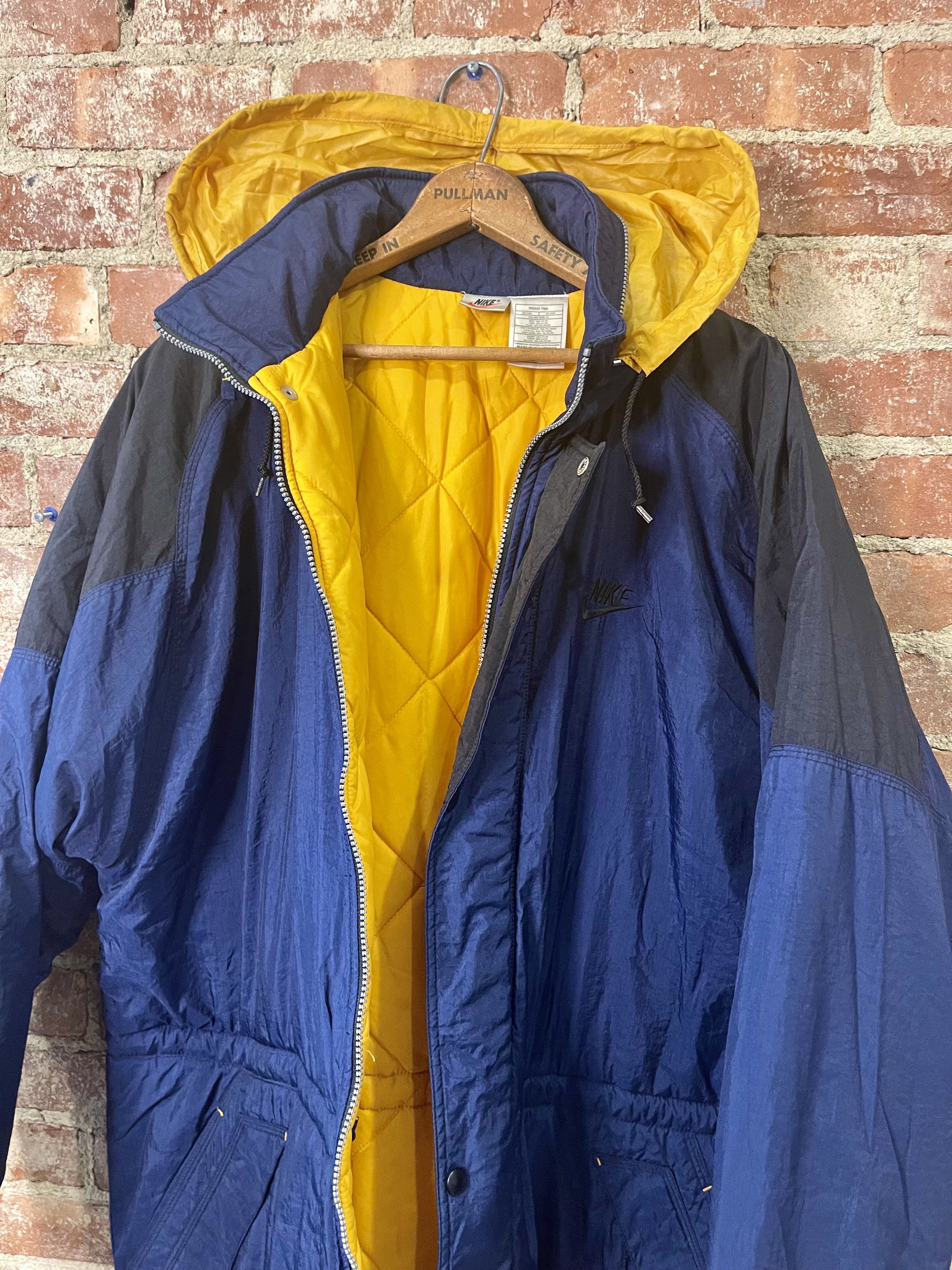 Nike × Vintage Vintage 1990's Nike Parka Jacket Size US XL / EU 56 / 4 - 5 Thumbnail