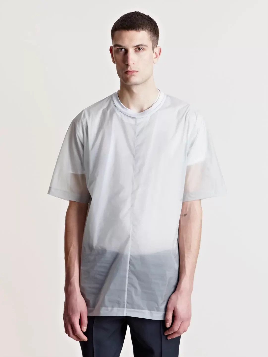 Lanvin Lanvin Sheer Oversized Unisex Short Sleeve T-Shirt L Size US L / EU 52-54 / 3 - 6 Thumbnail