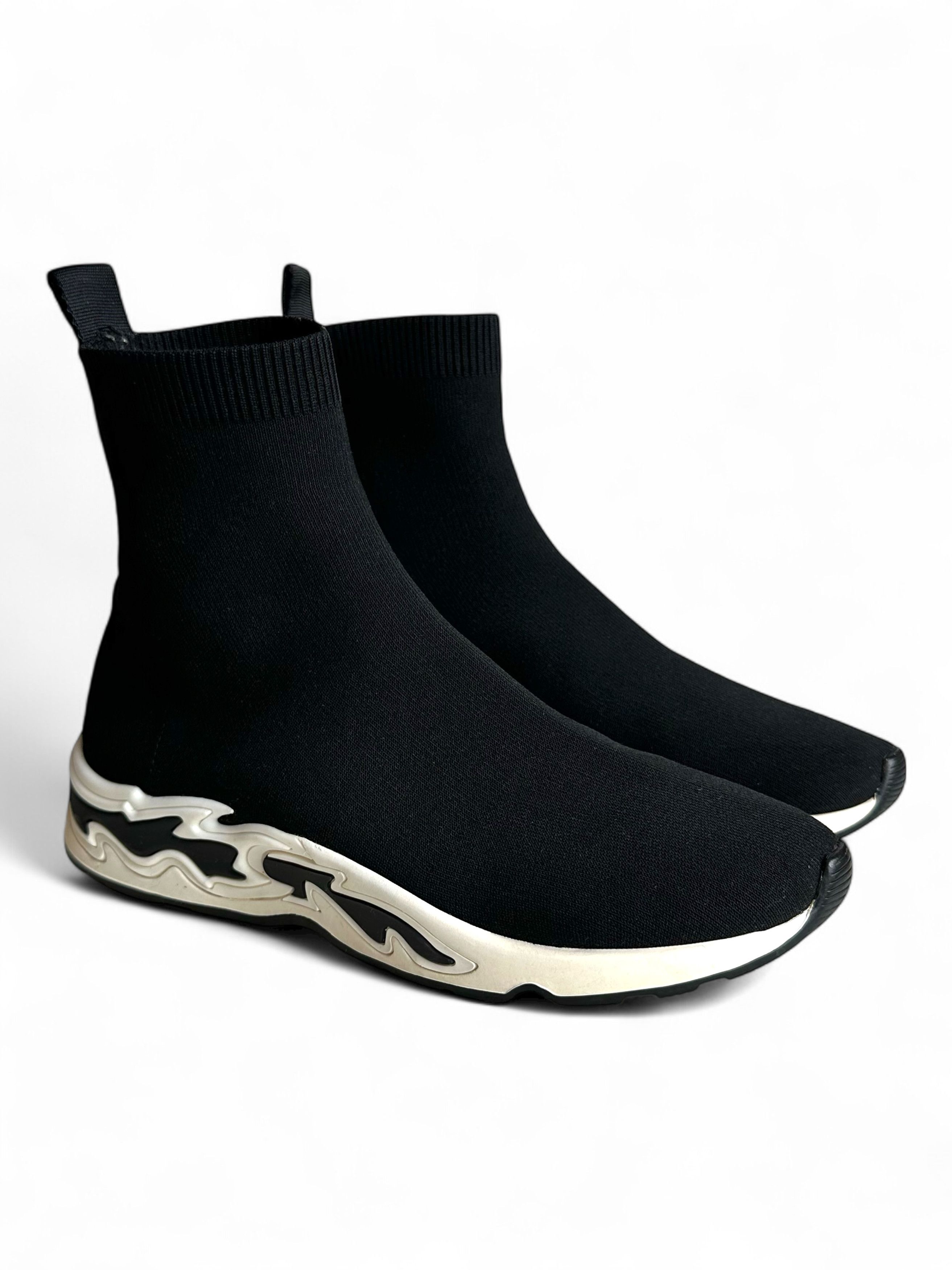 Sandro SANDRO PARIS Flame Trainers In Black (36) Size US 6 / IT 36 - 1 Thumbnail