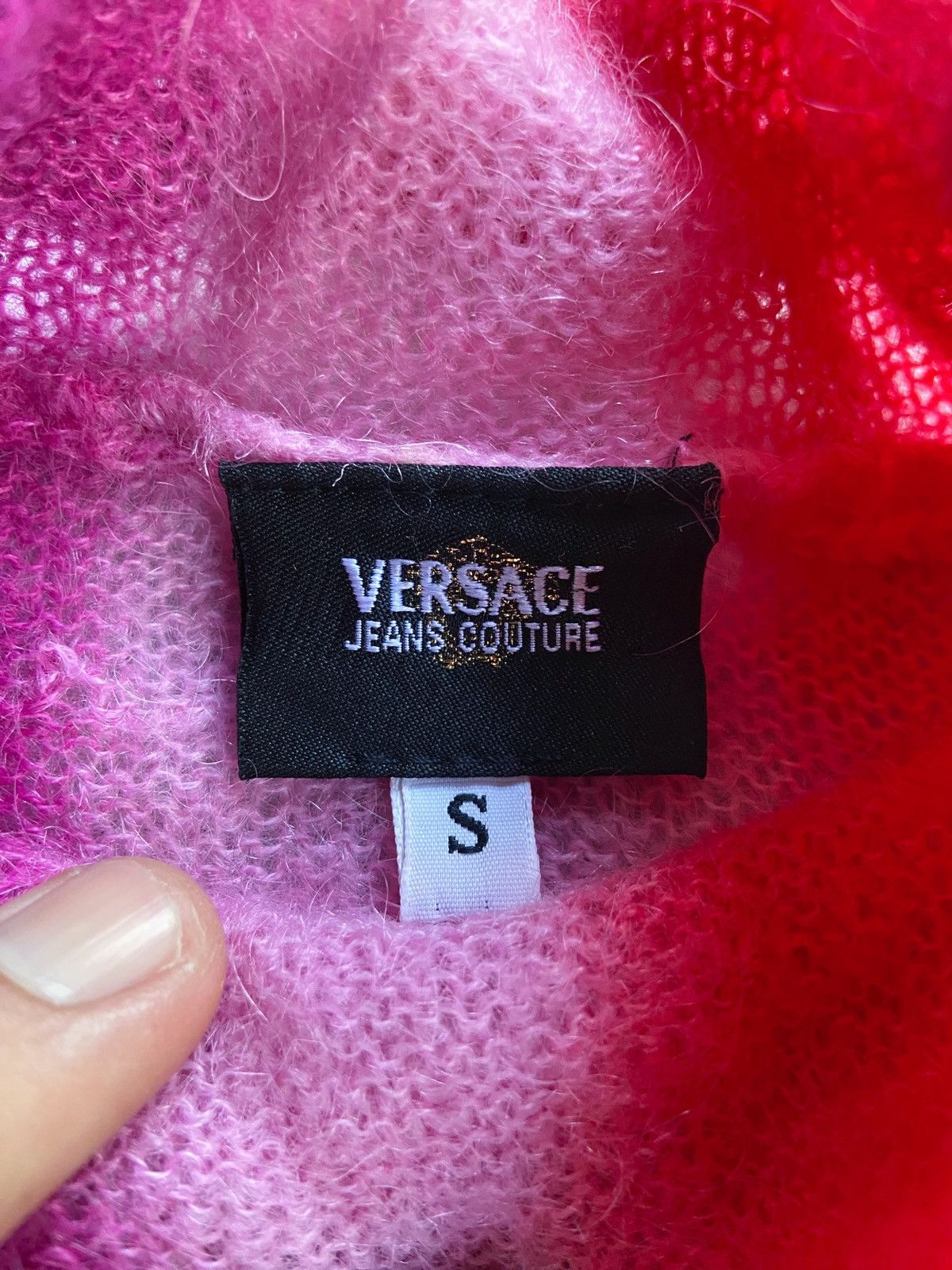 Versace Jeans Couture VERSACE 3 TONE COLOURS KNIT Size S / US 4 / IT 40 - 6 Thumbnail