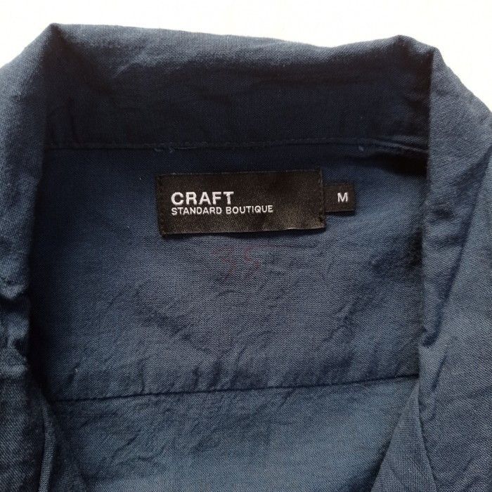 Japanese Brand craftstandar boutique japan rayon linen bowling shirt Size US M / EU 48-50 / 2 - 4 Thumbnail
