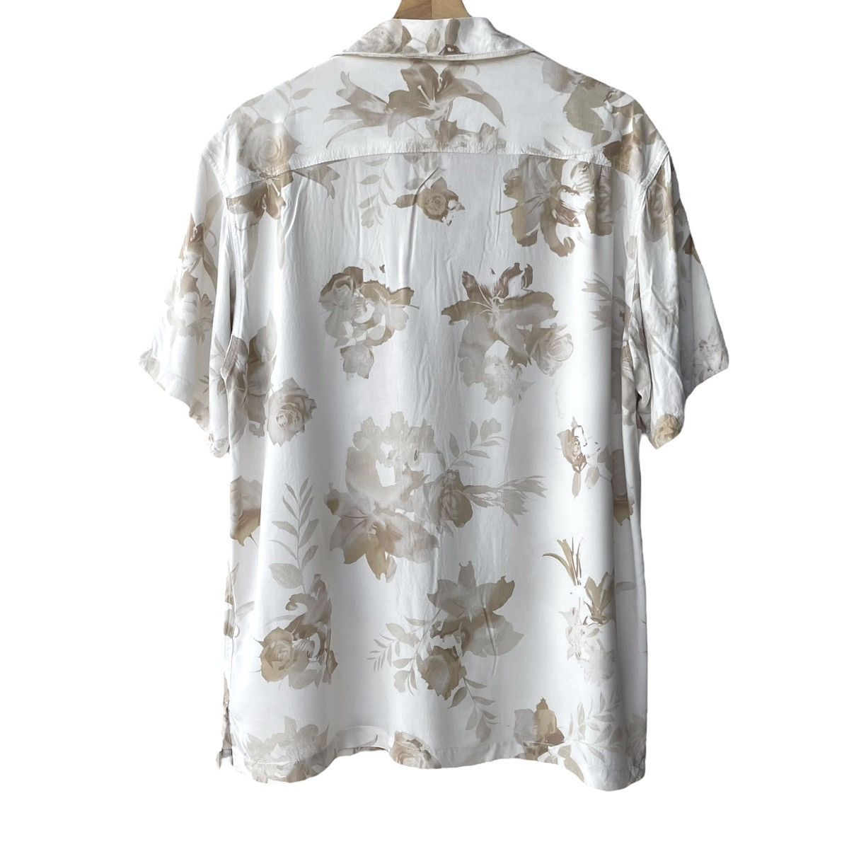 Japanese Brand Roushatte Japan Rayon Floral Hawaiian Shirt Size US L / EU 52-54 / 3 - 2 Thumbnail